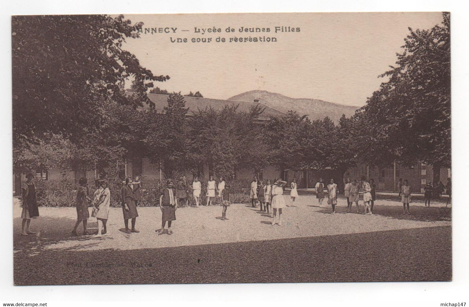 CPA 74   Annecy - Lycée De Jeunes Filles 1927 - Annecy