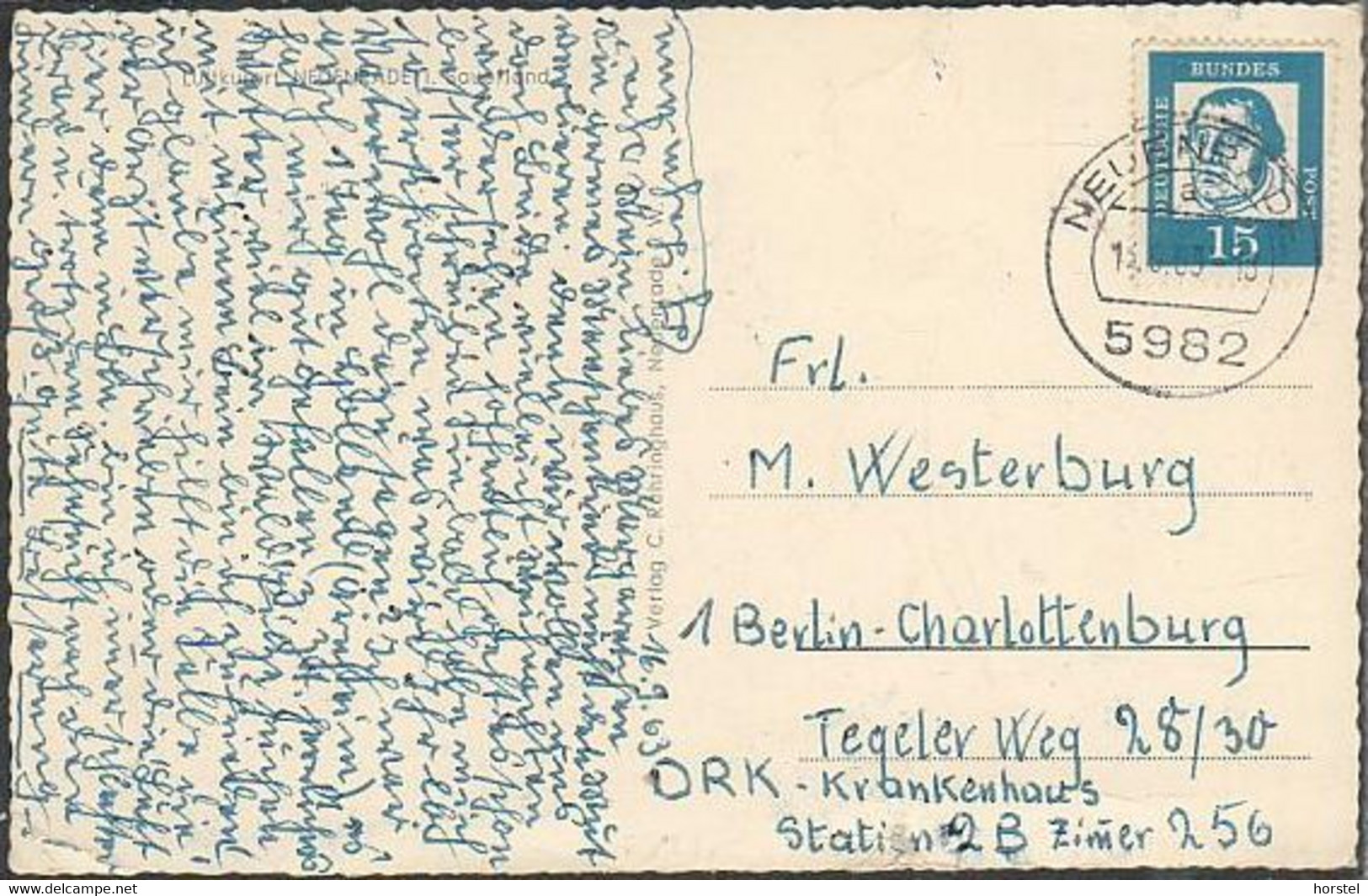 D-58809 Neuenrade - Sauerland - Alte Ansichten - Siedlung - Nice Stamp - Iserlohn