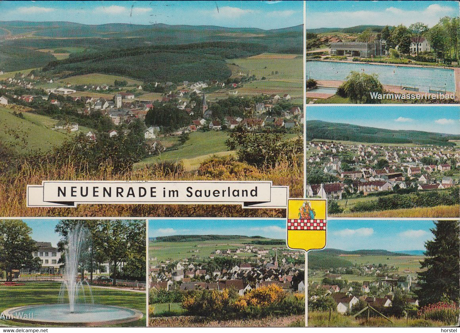 D-58809 Neuenrade - Sauerland - Alte Ansichten - Warmwasserfreibad - Nice Stamp - Iserlohn