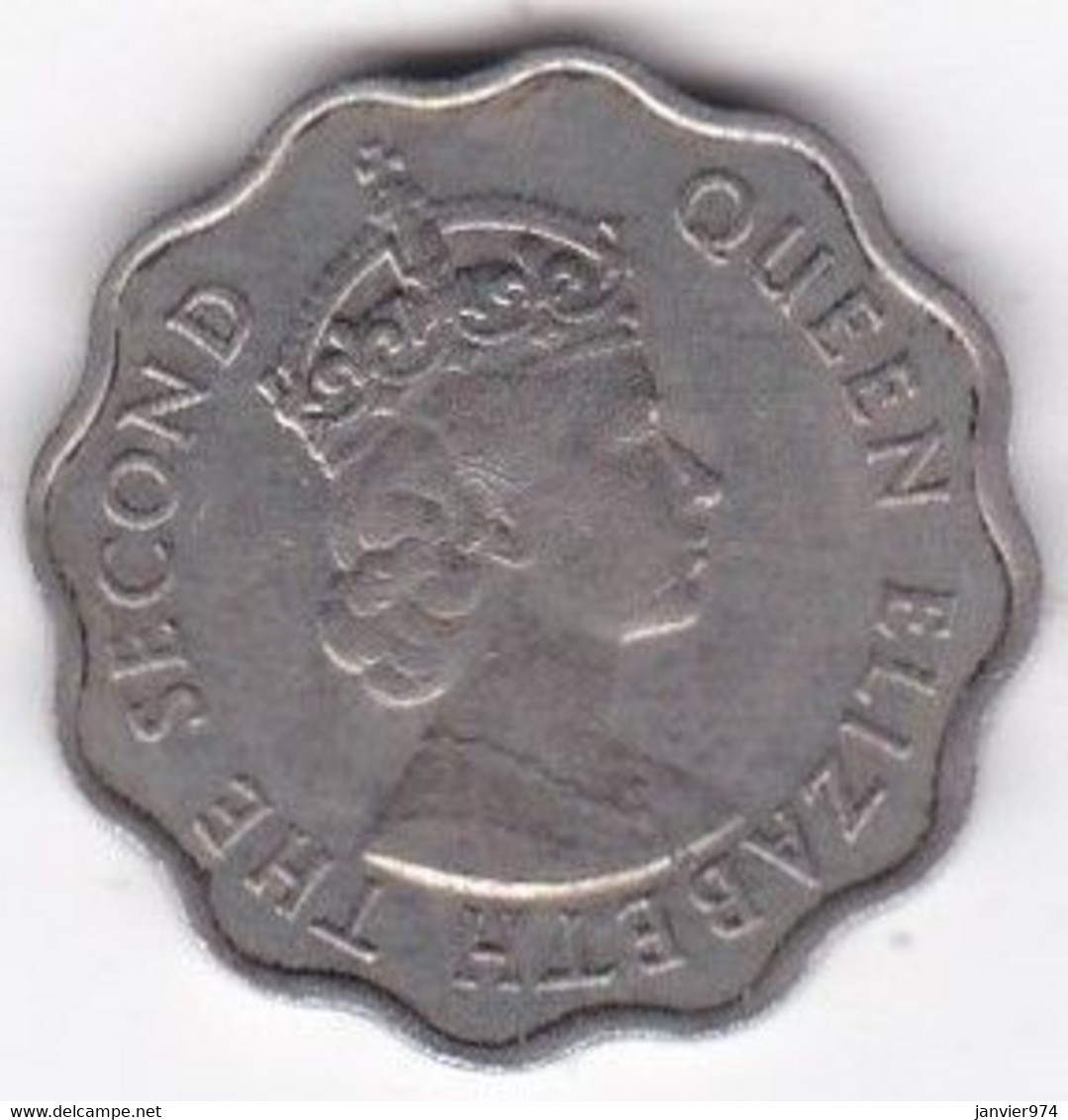 Ile Maurice 10 Cents 1975 Elizabeth II. KM# 33 - Maurice