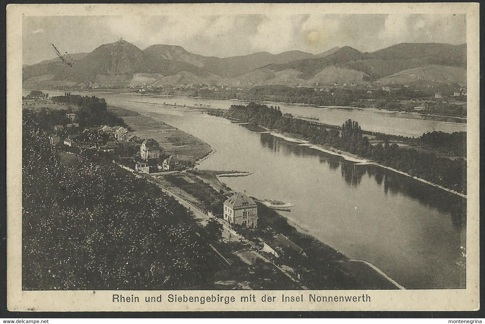 RHEIN Und Siebengebirge Mit Der Insel Nonnenwerth Old Postcard (see Sales Conditions) 04761 - Bad Honnef