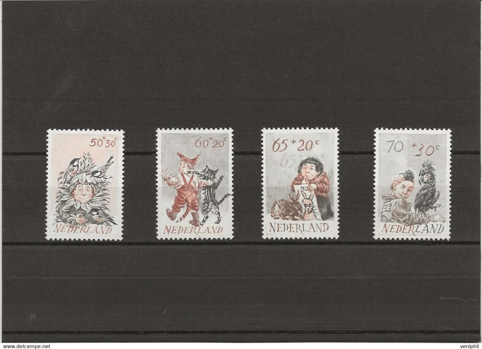 PAYS-BAS - SERIE N° 1193 A 1196  NEUF SANS CHARNIERE - ANNEE 1982 - Unused Stamps