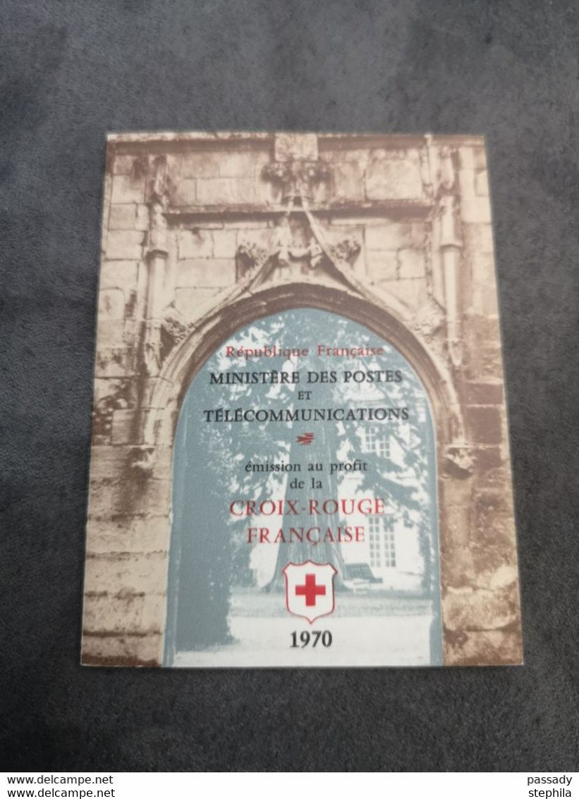 ⭐ Carnet CROIX ROUGE 1970 N°2019a Inscription FINE 27mm, Timbres NEUFS** Sans Charnière Excellent Etat Côte 88€ Dissay ⭐ - Red Cross