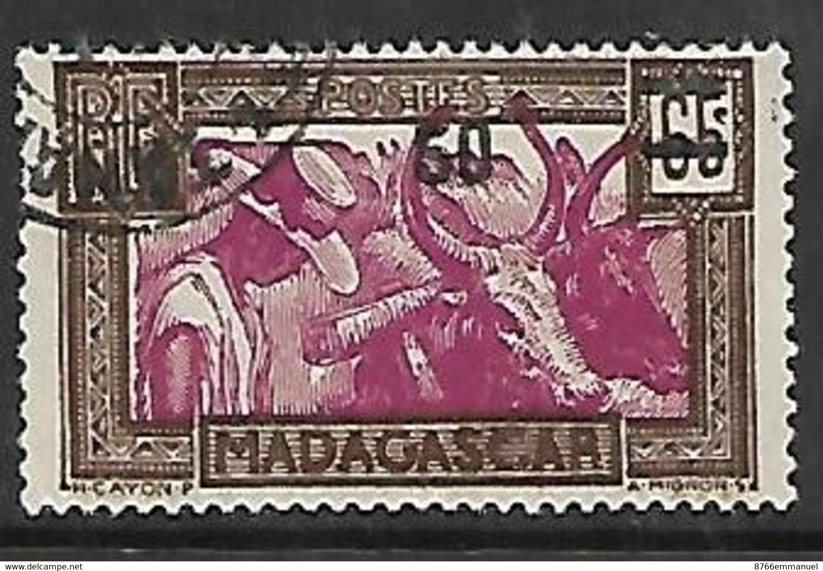 MADAGASCAR N°234   FRANCE LIBRE - Oblitérés