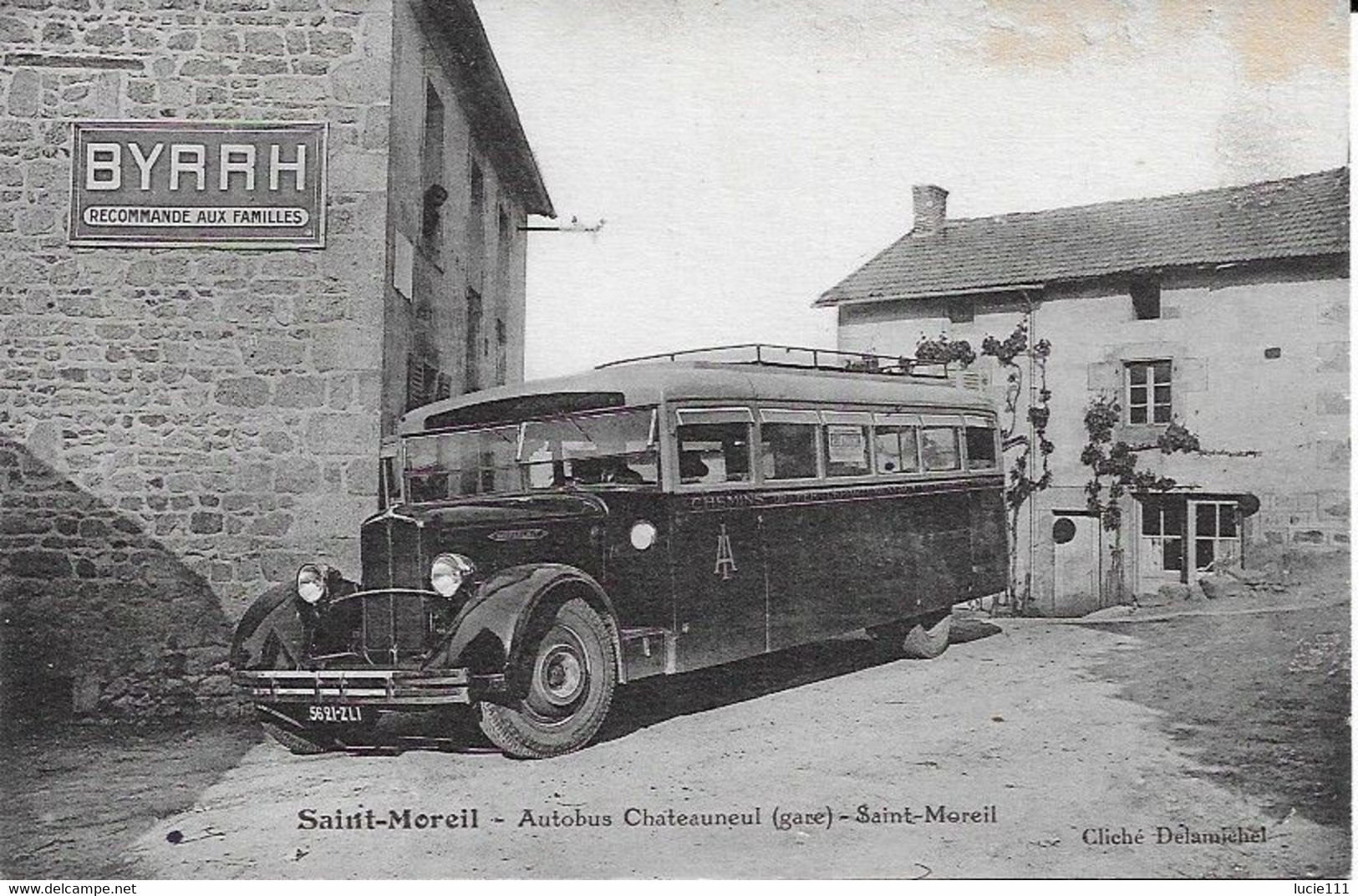 Saint Moreil Autobus Chateauneul Gare - Other & Unclassified