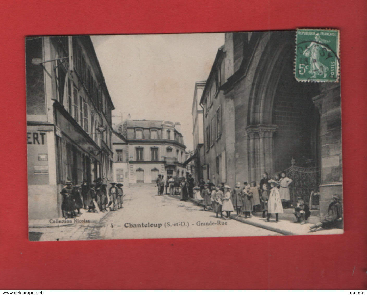 CPA  - Chanteloup  -(S.-et-O.) -  Grande Rue - Chanteloup Les Vignes