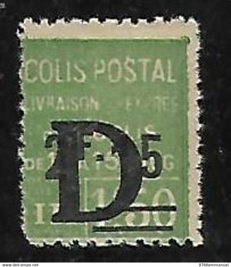 FRANCE COLIS POSTAL N°139 N*  RARE - Mint/Hinged