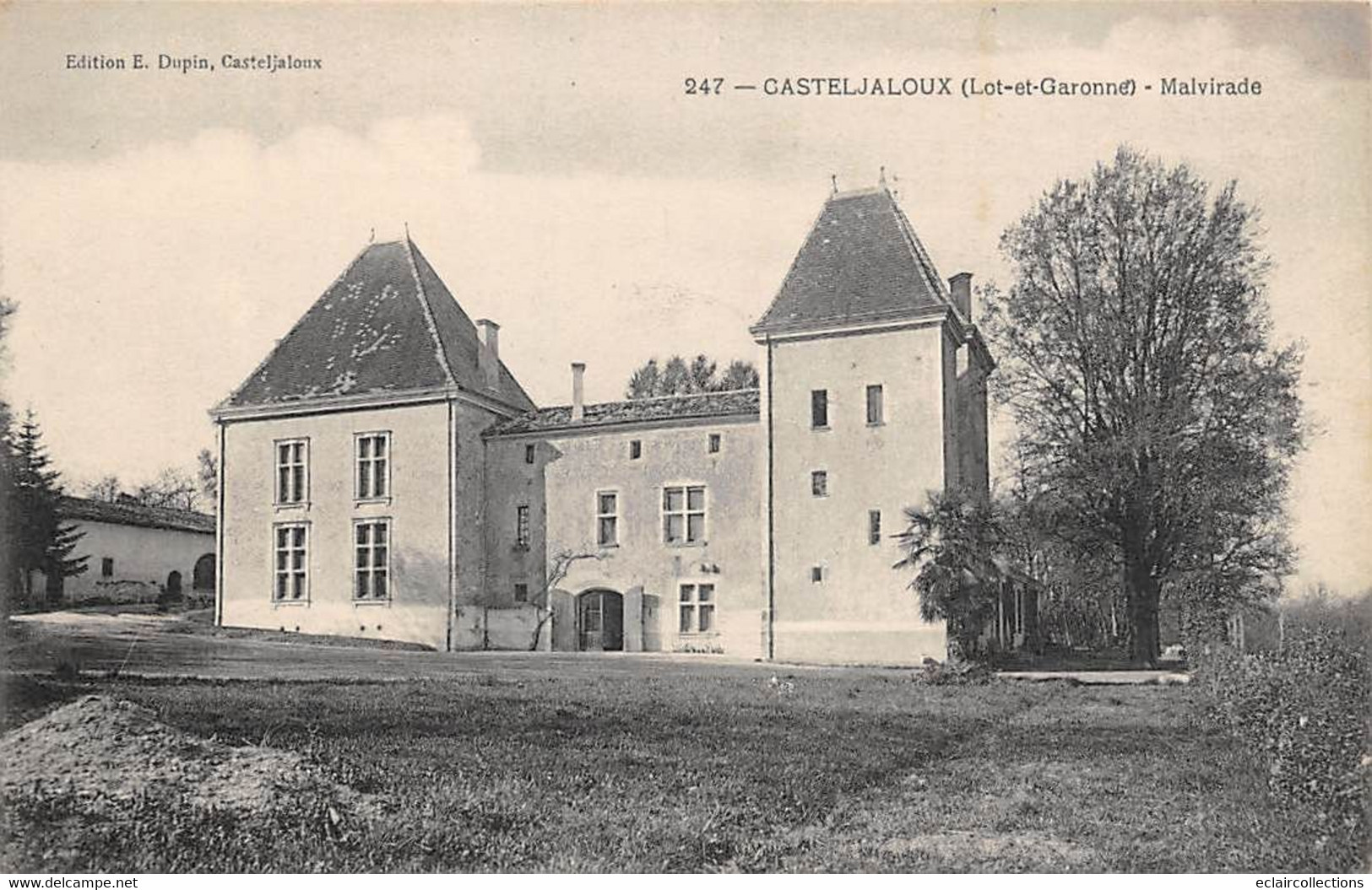 Casteljaloux       47       Château  : Malvirade     (voir Scan) - Casteljaloux