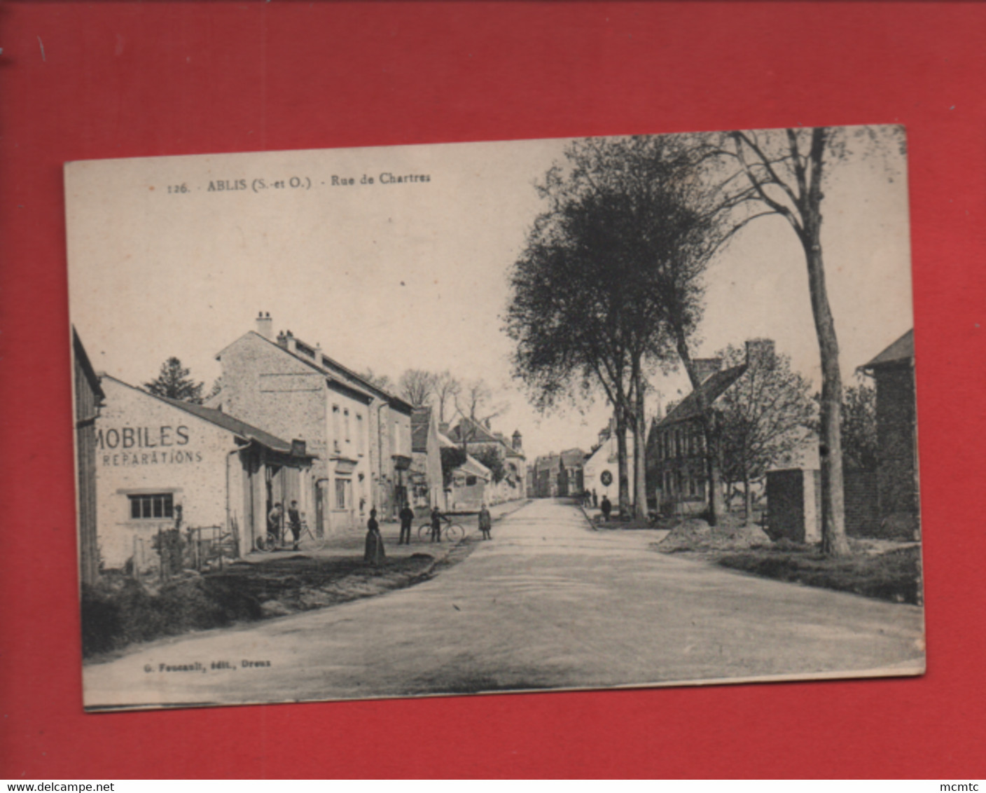 CPA - Ablis  -(S.-et-O.) - Rue De Chartres - Ablis