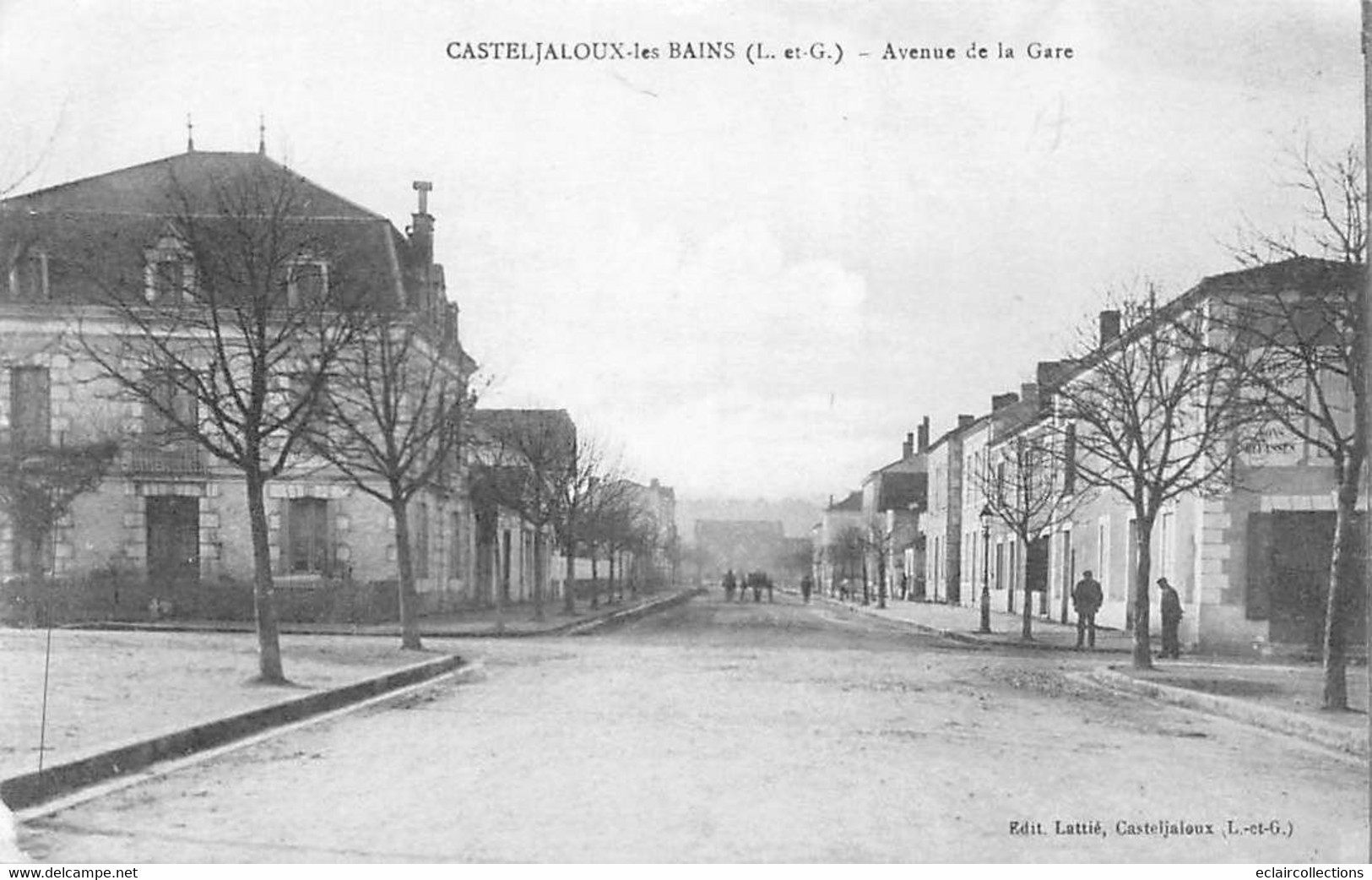 Casteljaloux       47       Avenue De La Gare .     (voir Scan) - Casteljaloux