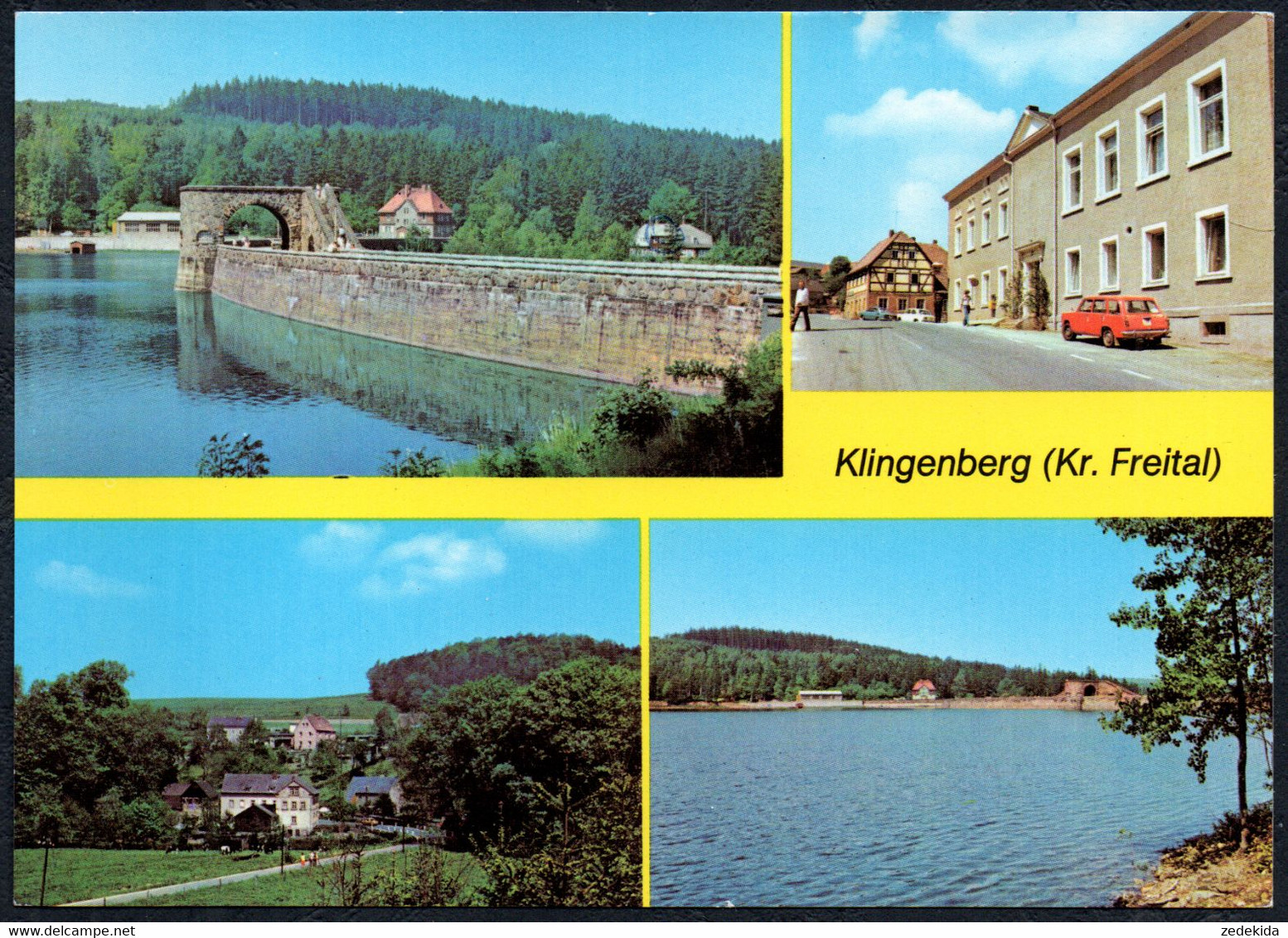 F5154 - TOP Klingenberg Talsperre - Bild Und Heimat Reichenbach - Klingenberg (Sachsen)