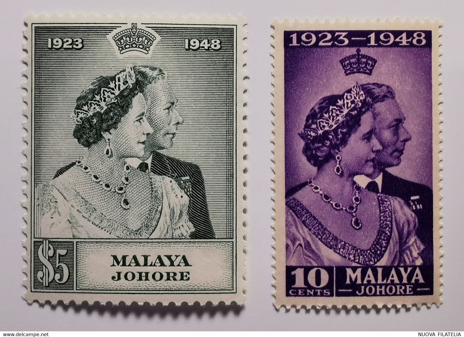 MALAYA JOHORE 1948 ROYAL WEDDING - Johore