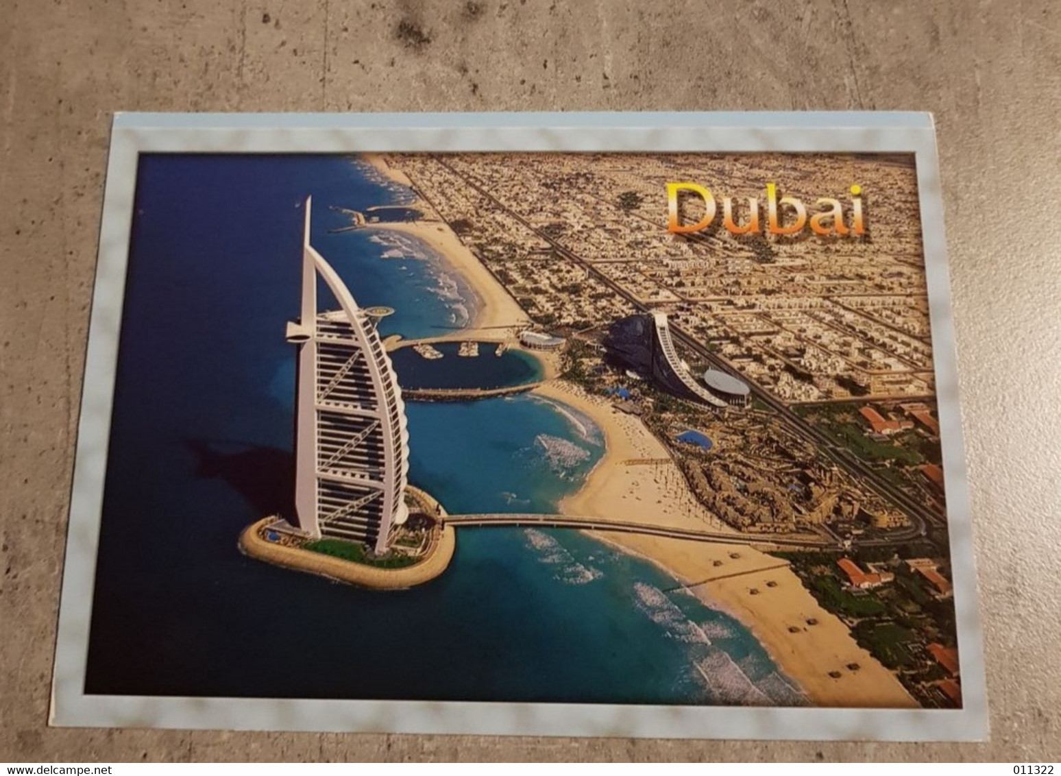 DUBAI POSTCARD CIRCULED SEND TO GERMANY - Dubai