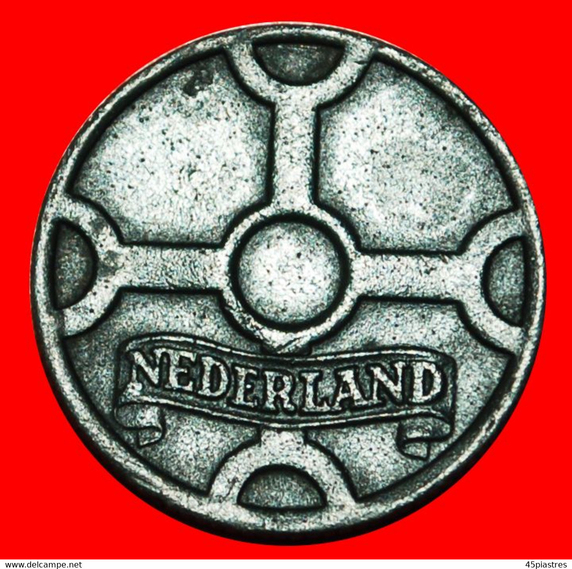 * OCCUPATION By GERMANY (1941-1944): NETHERLANDS ★ 1 CENT 1941! ERROR!★LOW START★ NO RESERVE! - Frappes Militaires - 2° Guerre Mondiale