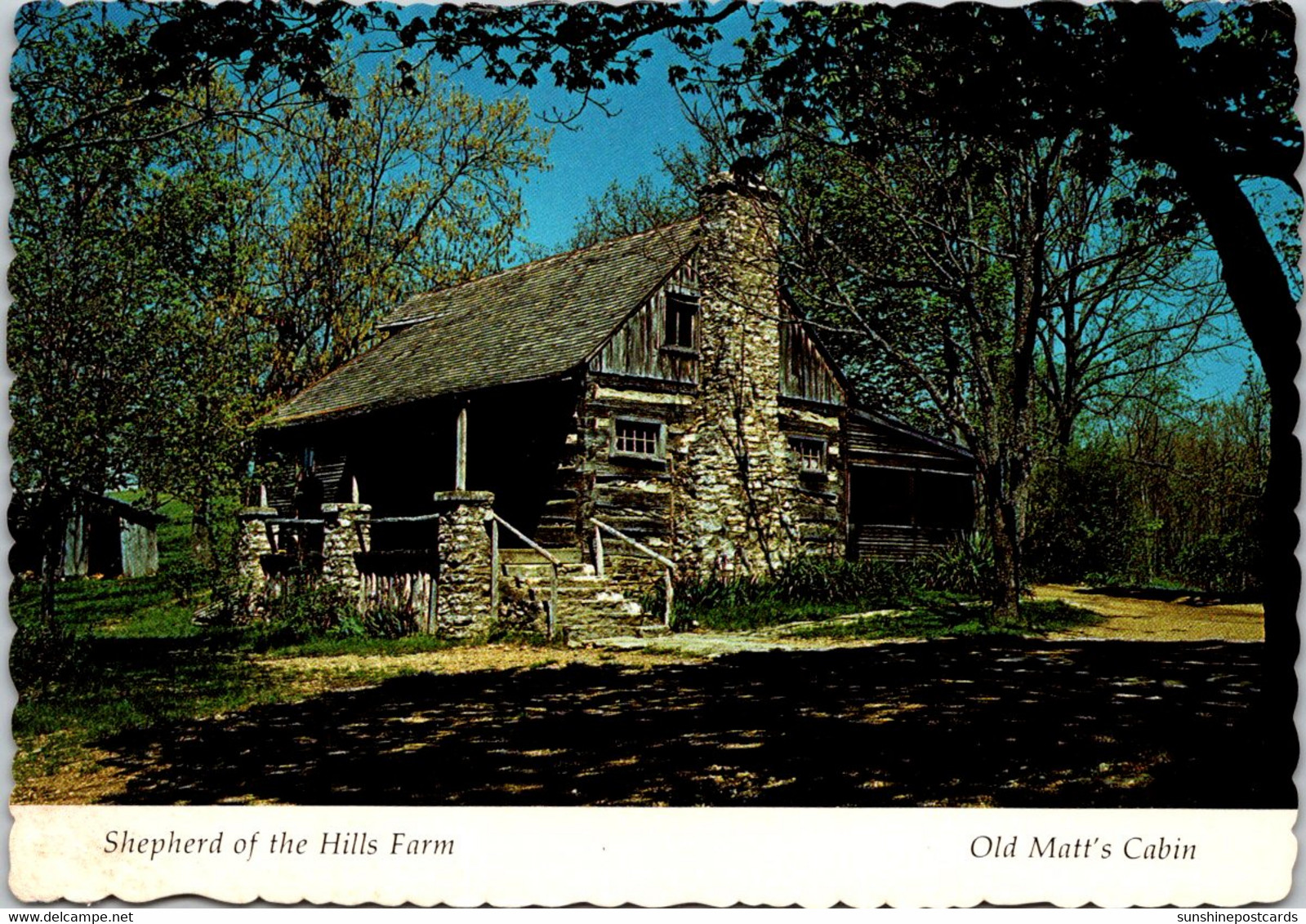 Missouri West Of VBranson Old Matt's Cabin Shepherd Of The Hills Farm - Branson