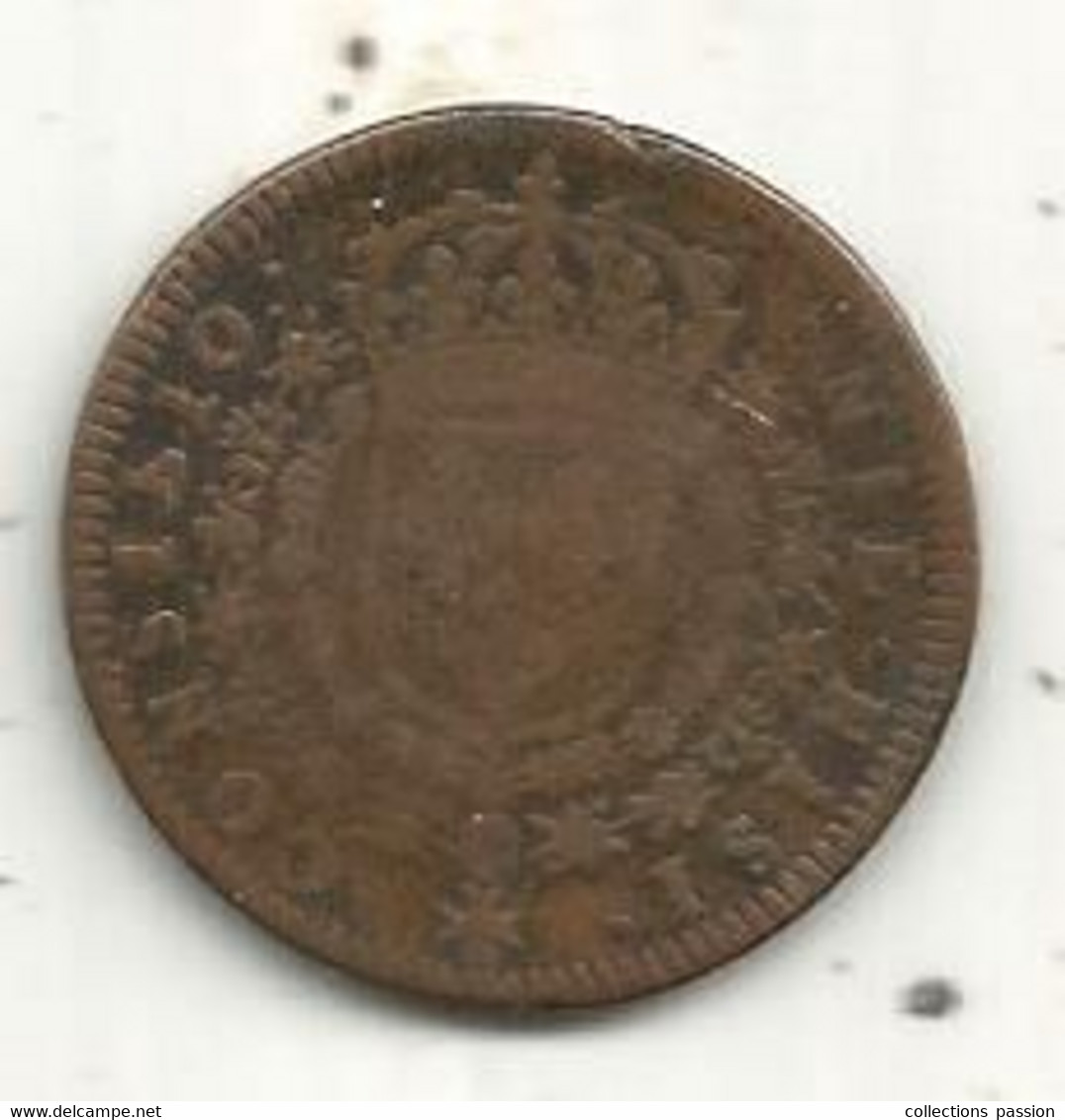 Jeton  , LOVIS XIV , CONSILIO NIL NISI , 2 Scans - Monarquía / Nobleza