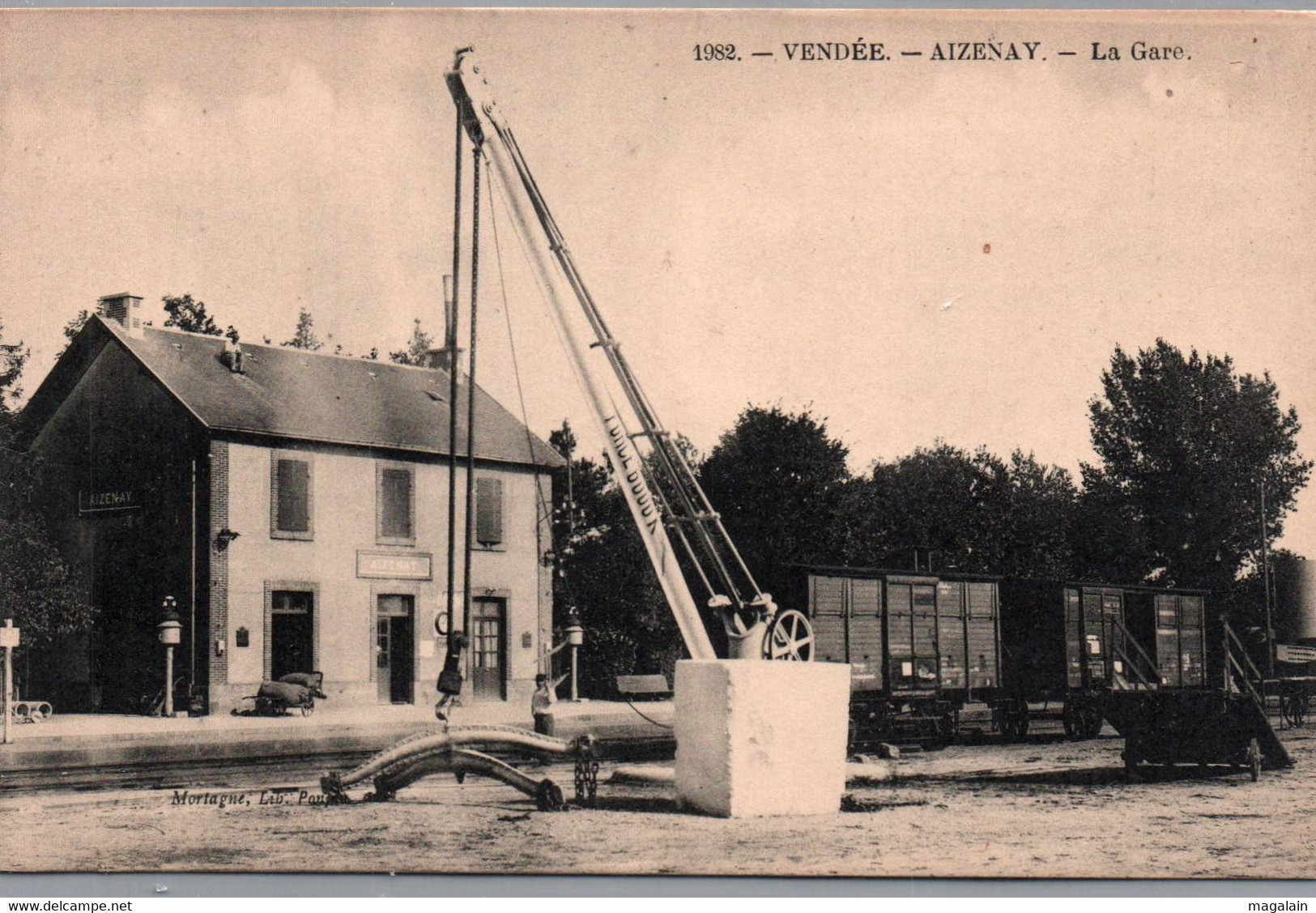 Aizenay ; La Gare - Aizenay