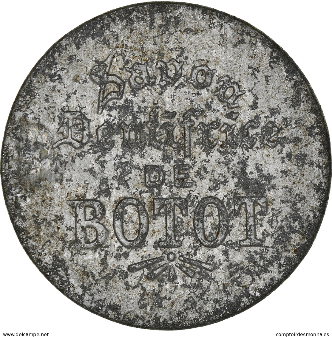 Monnaie, France, Savon Dentifrice De Botot, 25 Centimes, Timbre-Monnaie, SUP - Monétaires / De Nécessité