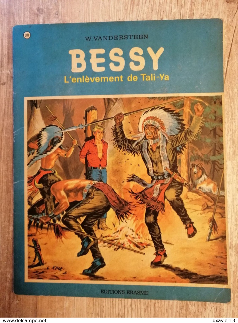 Bande Dessinée - Bessy 90 - L'Enlèvement De Tali Ya (1971) - Bessy