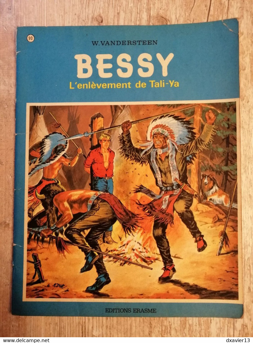 Bande Dessinée - Bessy 90 - L'Enlèvement De Tali Ya (1971) - Bessy