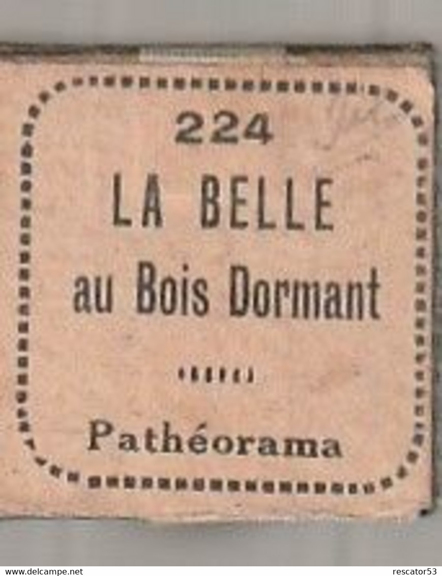 Film Fixe Pathéorama Années 20 Image Pellerin Epinal La Belle Au Bois Dormant - Bobinas De Cine: 35mm - 16mm - 9,5+8+S8mm