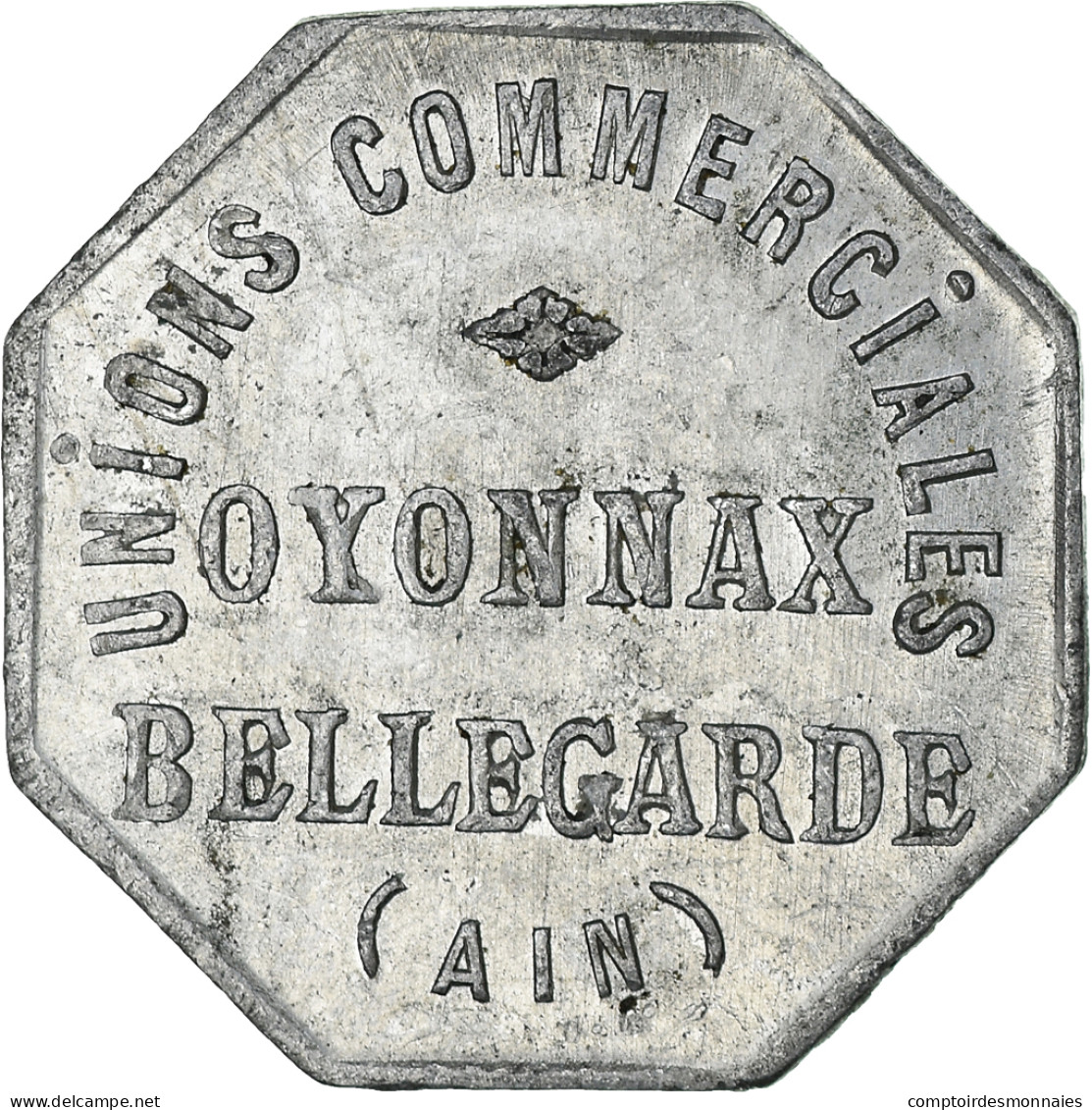 Monnaie, France, Unions Commerciales Oyonnax Bellegarde, Oyonnax, 10 Centimes - Monétaires / De Nécessité