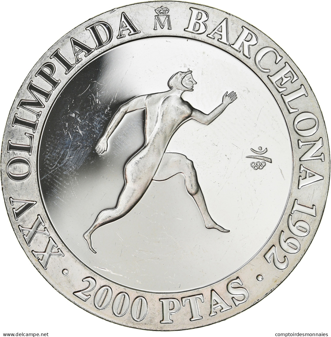 Monnaie, Espagne, Juan Carlos I, 2000 Pesetas, 1990, Madrid, FDC, Argent, KM:864 - 2 000 Pesetas