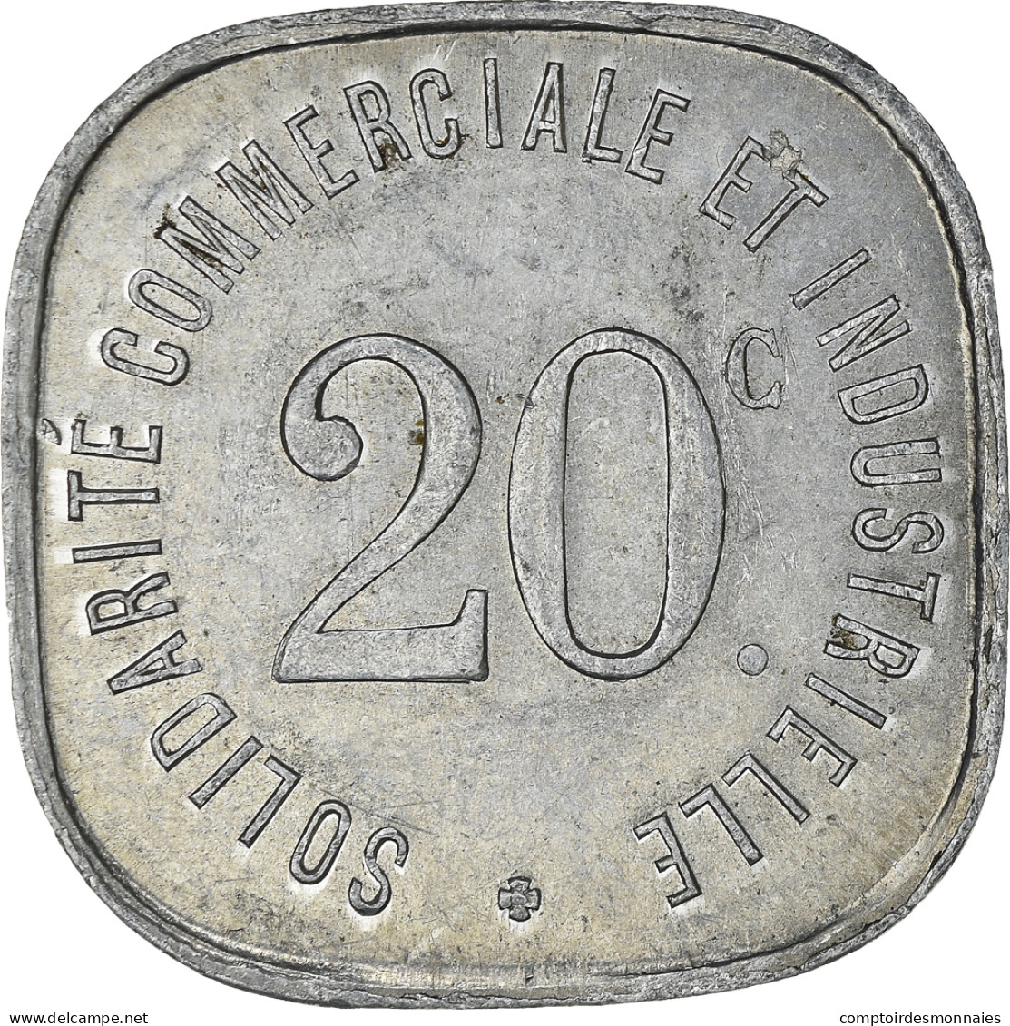 Monnaie, France, Solidarité Commerciale Et Industrielle, Neuilly-sur-Seine, 20 - Monétaires / De Nécessité