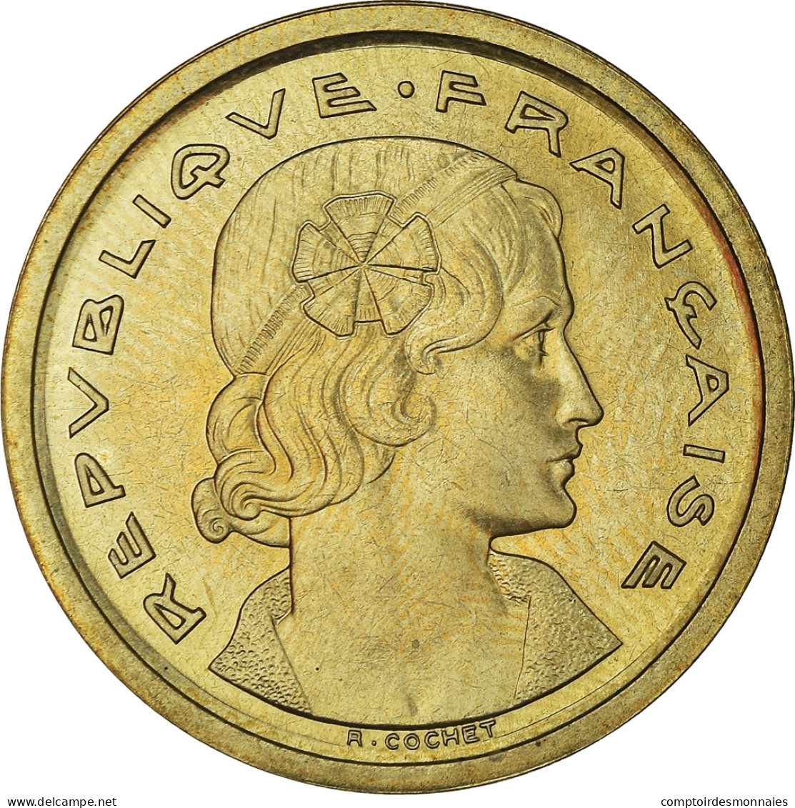 Monnaie, France, 20 Centimes, 1961, Paris, FDC, Aluminium-Bronze, Gadoury:326 - Essais, Piéforts, épreuves & Flans Brunis