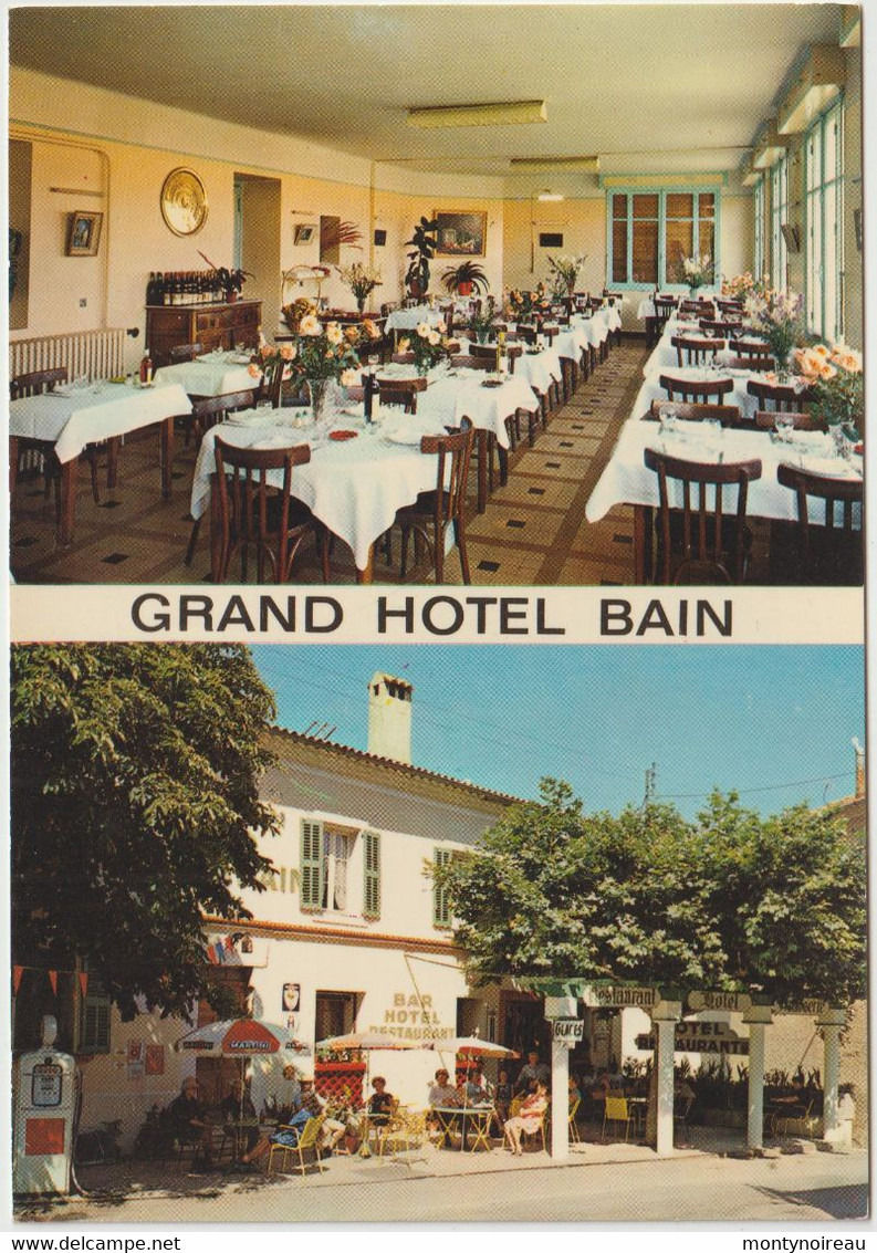 Dav : Var : COMPS  Sur  Artuby :  Grand  Hotel  Bain , Restaurant - Comps-sur-Artuby