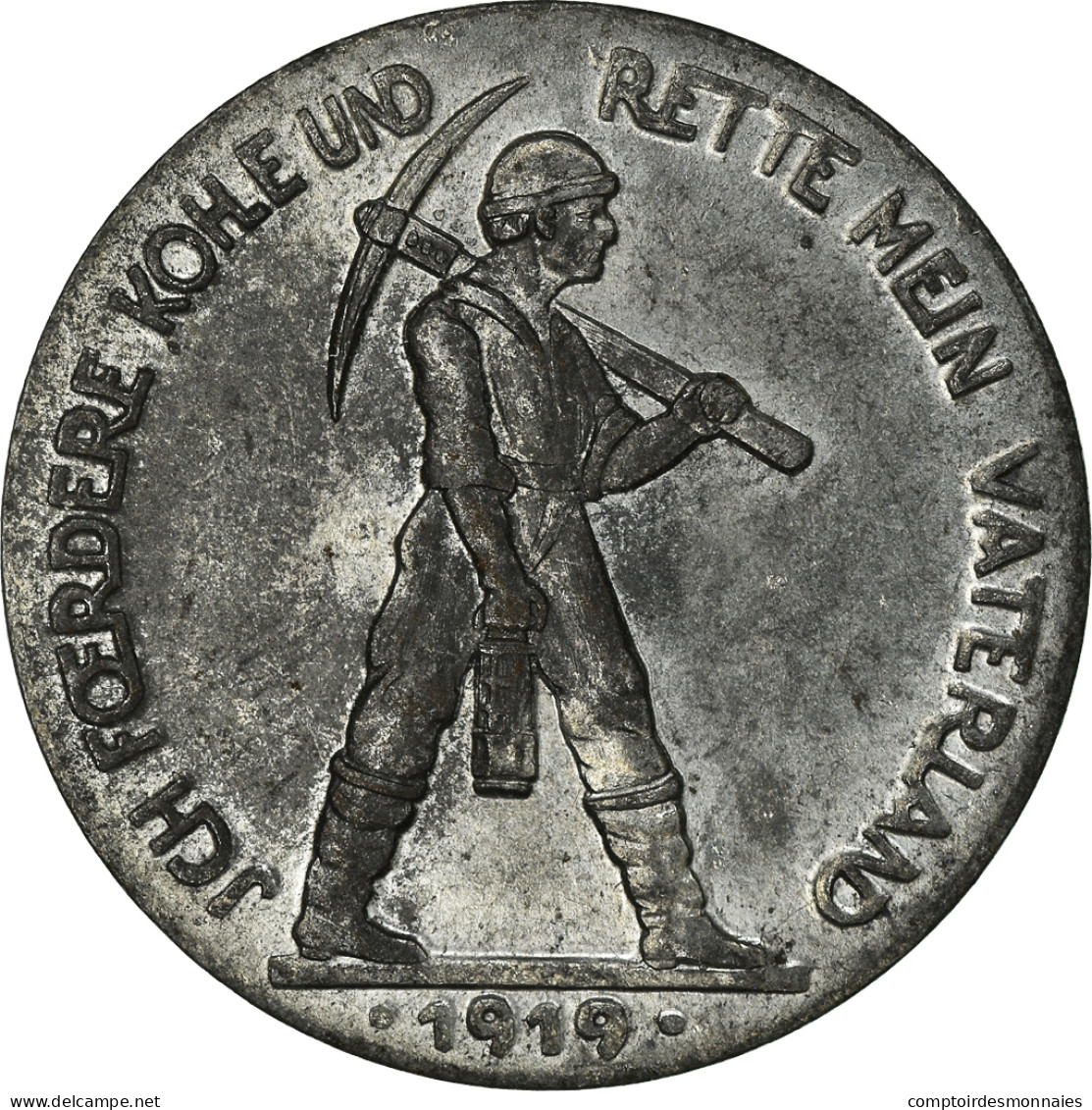 Monnaie, Allemagne, Düren, 25 Pfennig, 1919, Jeton, SPL, Iron - Monétaires/De Nécessité