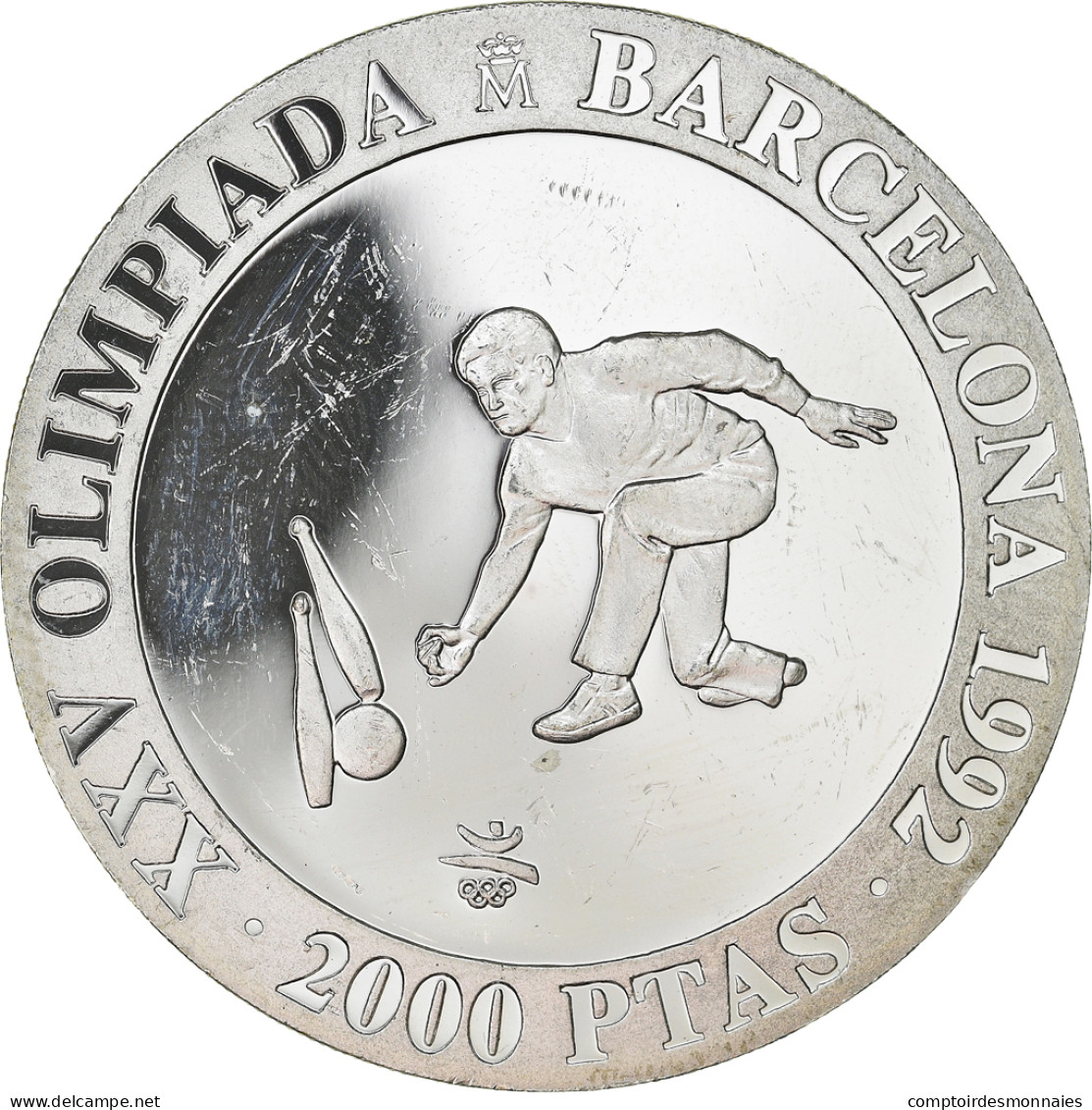 Monnaie, Espagne, Juan Carlos I, 2000 Pesetas, 1991, Madrid, FDC, Argent, KM:890 - 2 000 Pesetas