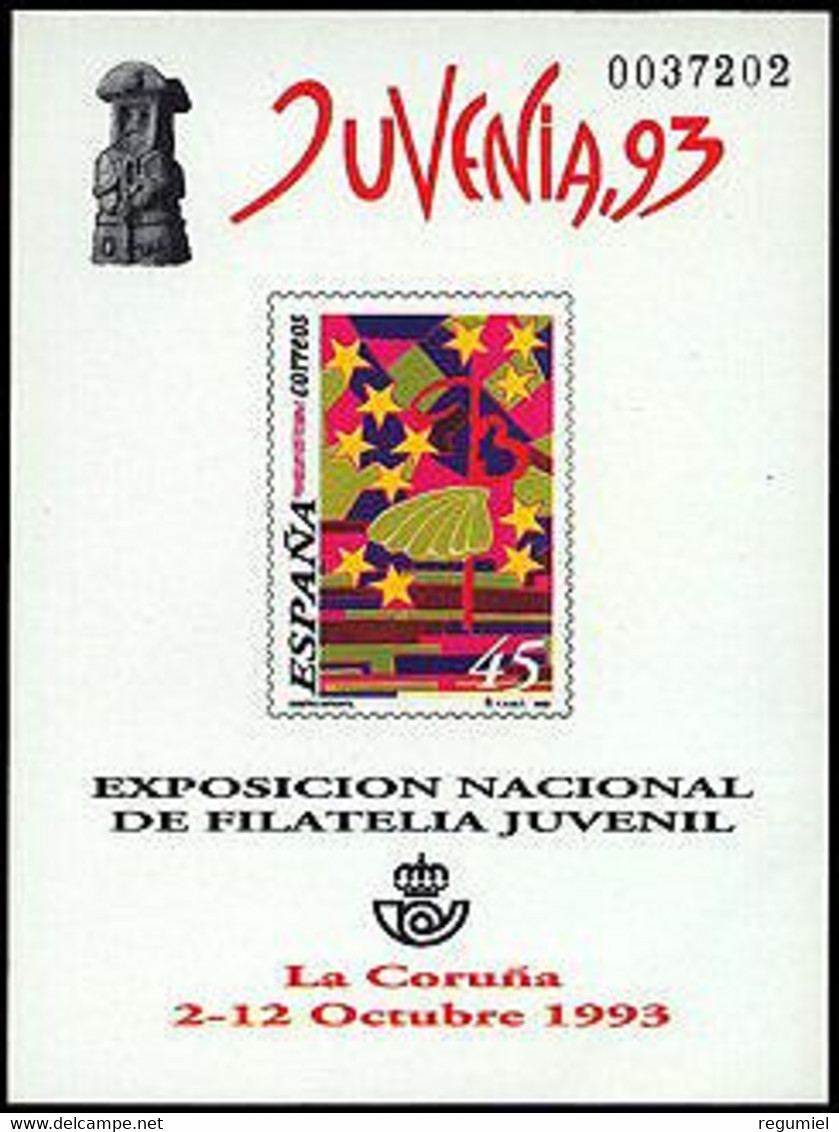 España Prueba De Lujo 030. La Coruña. 1993 - Blocs & Hojas