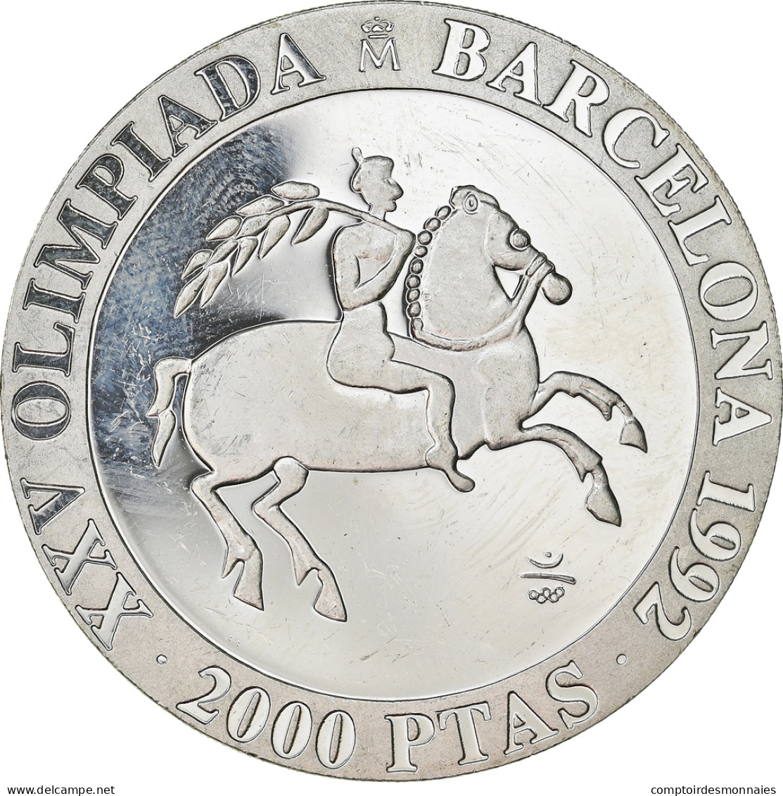 Monnaie, Espagne, Juan Carlos I, 2000 Pesetas, 1991, Madrid, FDC, Argent, KM:889 - 2 000 Pesetas