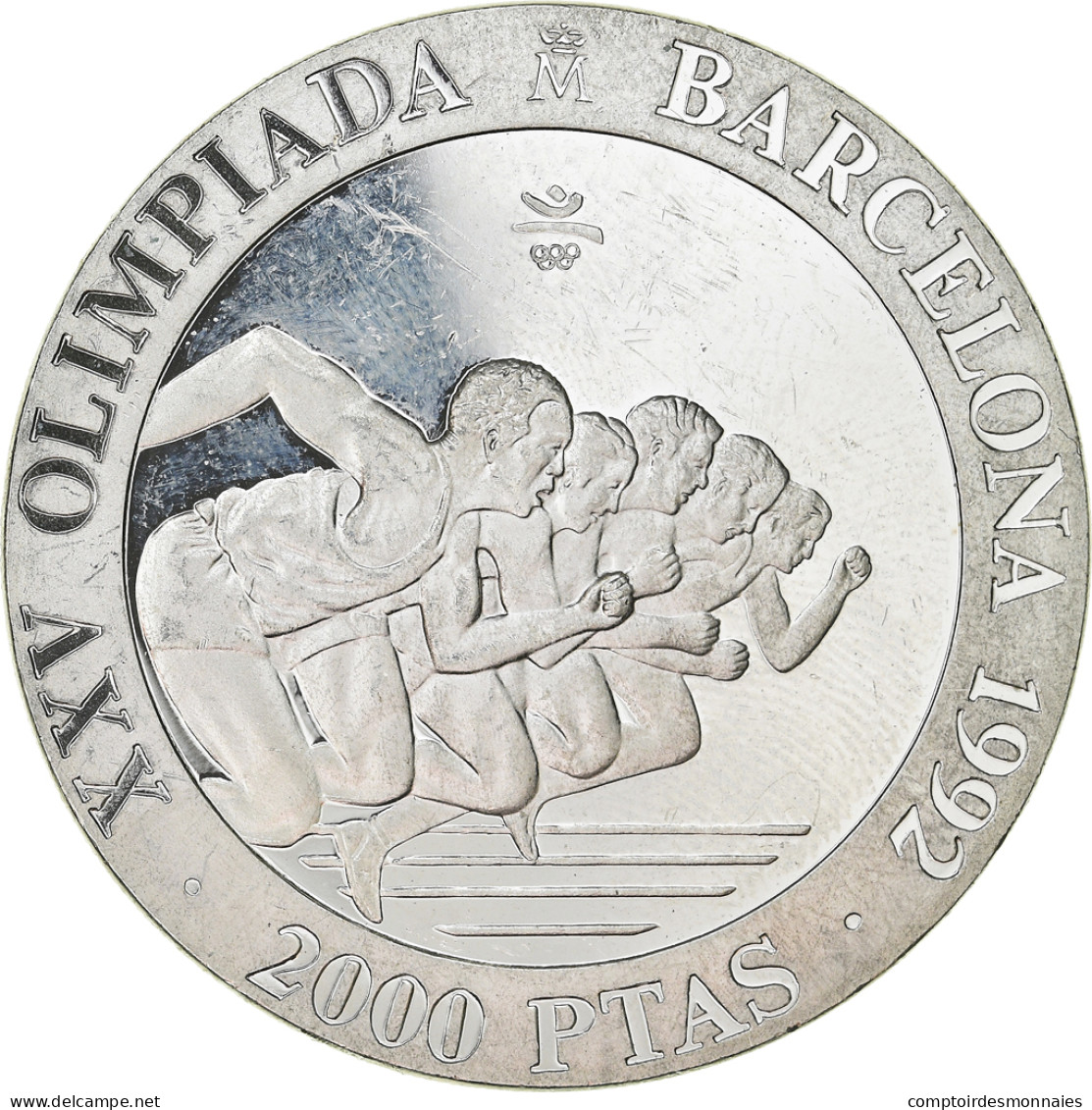 Monnaie, Espagne, Juan Carlos I, 2000 Pesetas, 1992, Madrid, FDC, Argent, KM:913 - 2 000 Pesetas