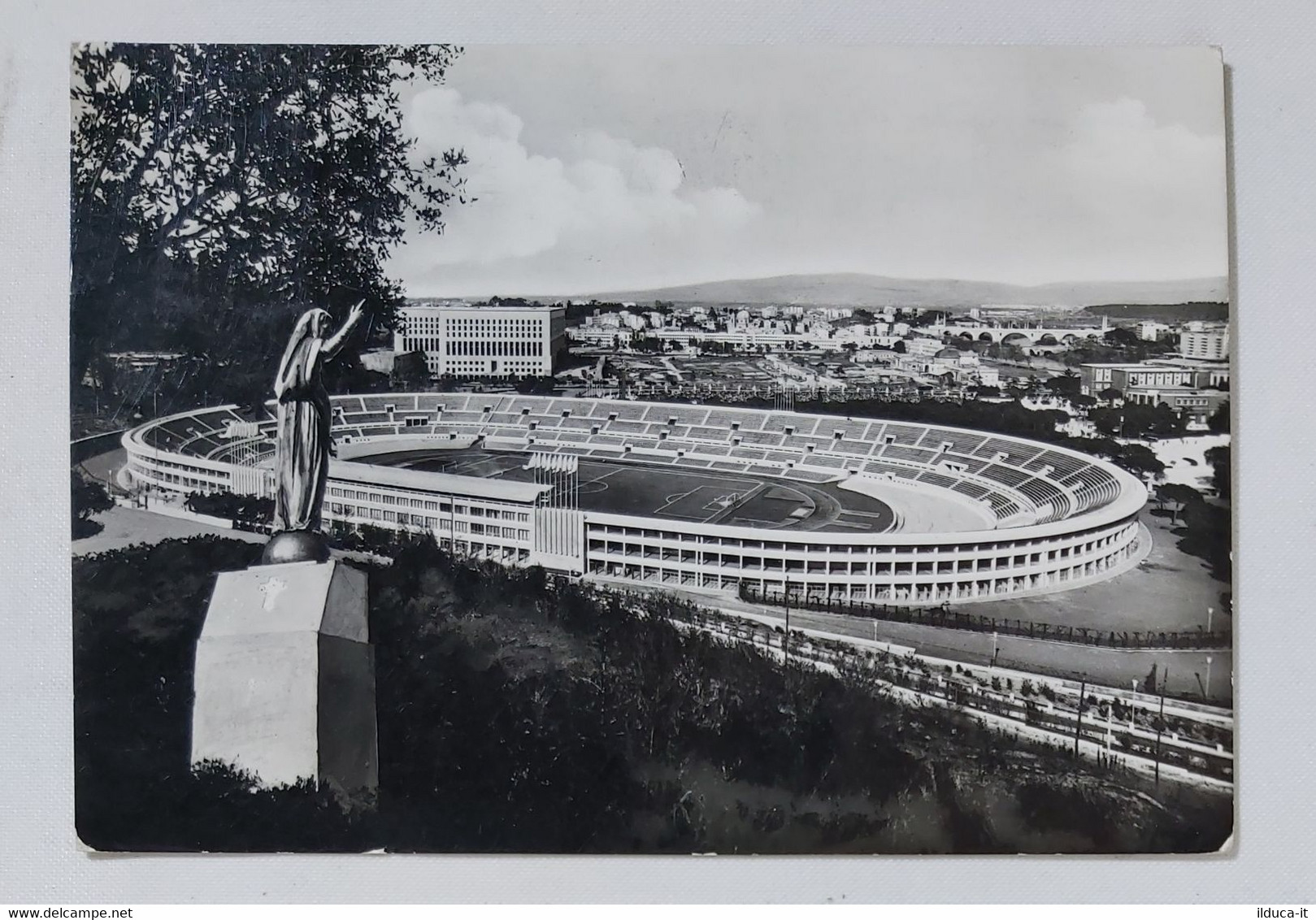 43272 Cartolina - Roma - Stadio Dei Centomila - VG 1959 - Stadiums & Sporting Infrastructures