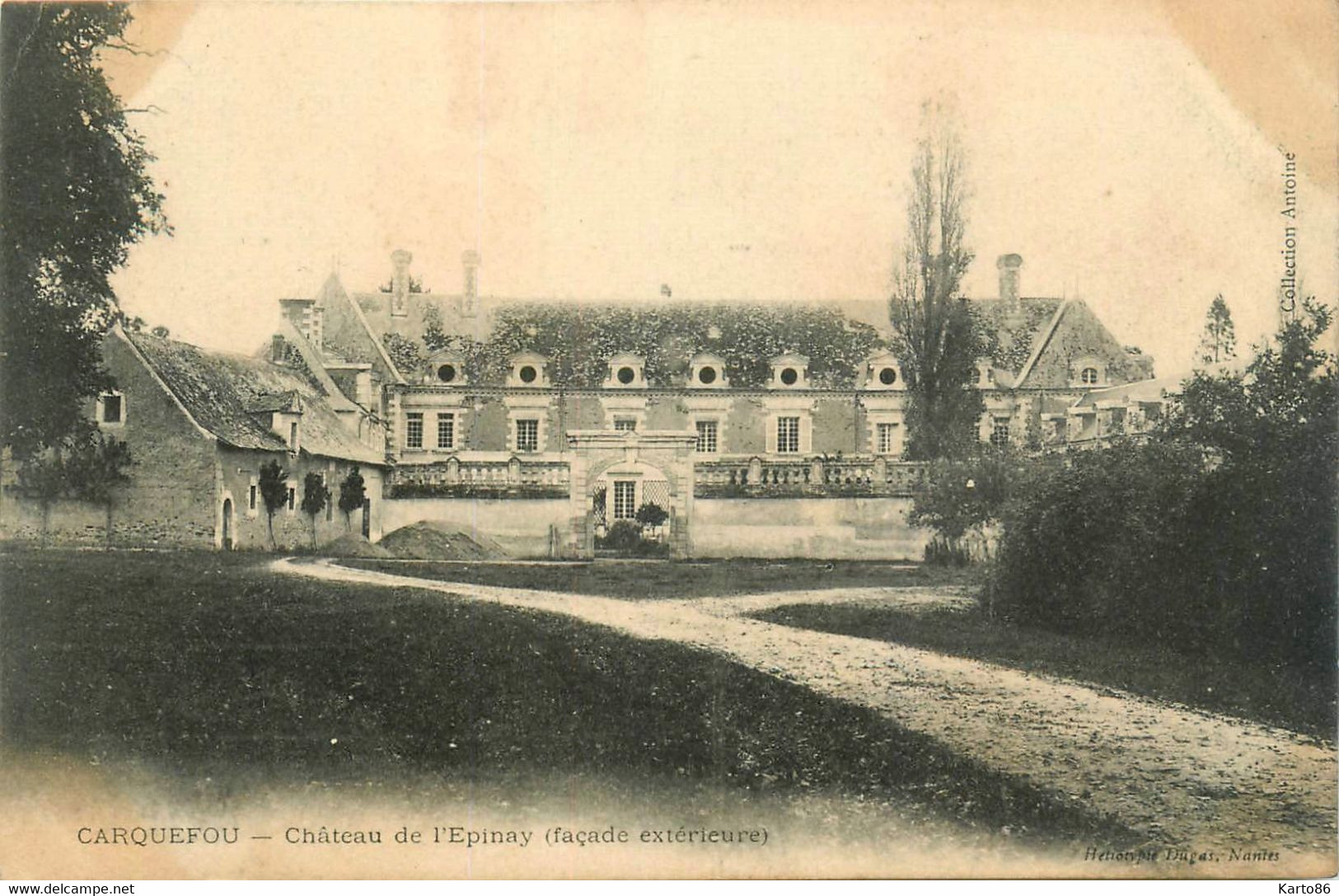 Carquefou * Château De L'épinay * La Façade Extérieure - Carquefou