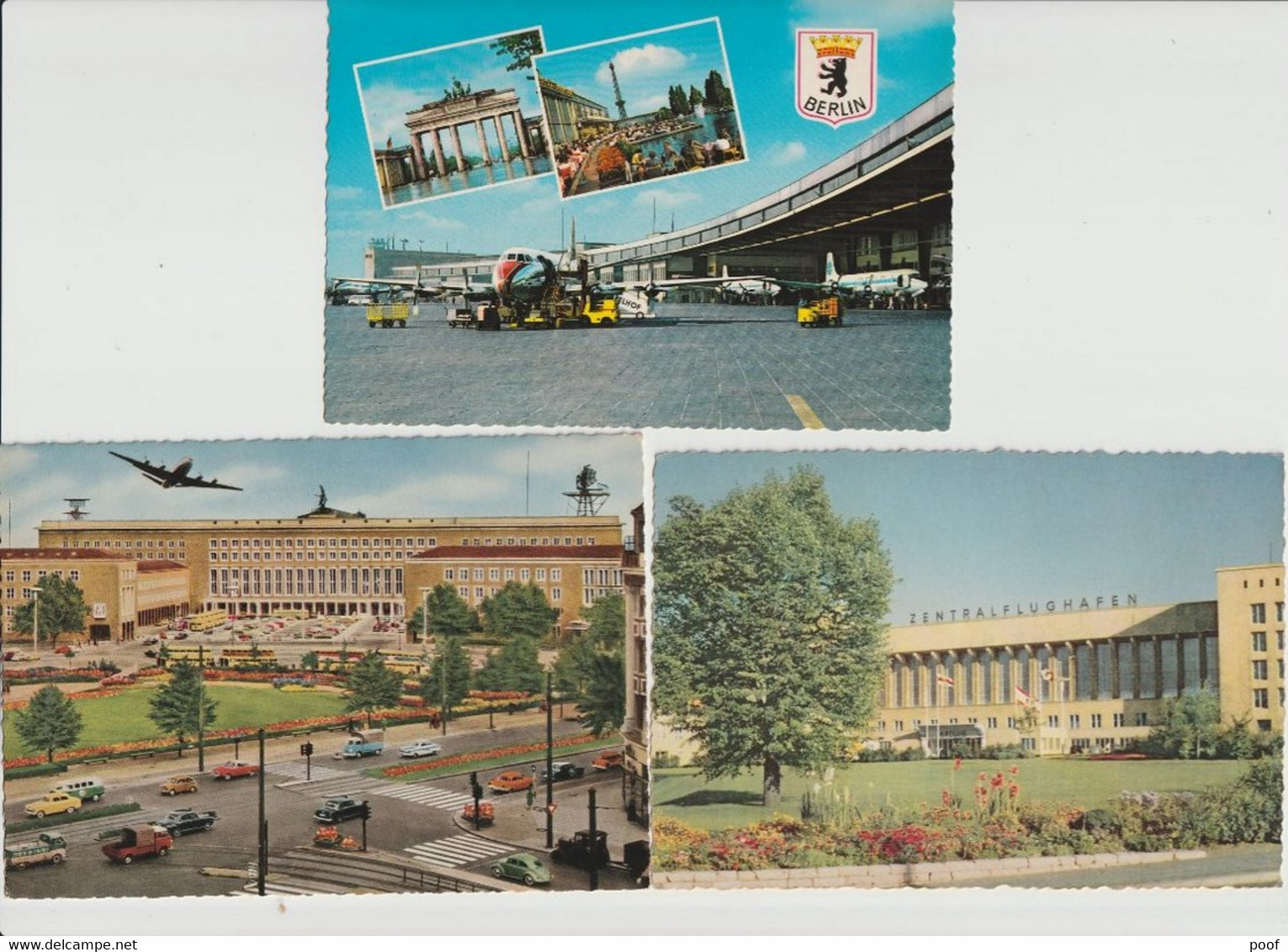 Berlin : Flughafen Tempelhof ---- 5 Cards - Tempelhof