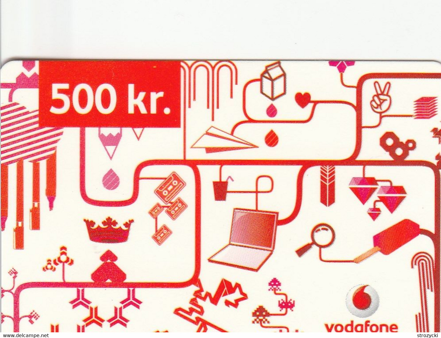 Iceland - Vodafone - 500 Kr (20.05.2011) - Iceland