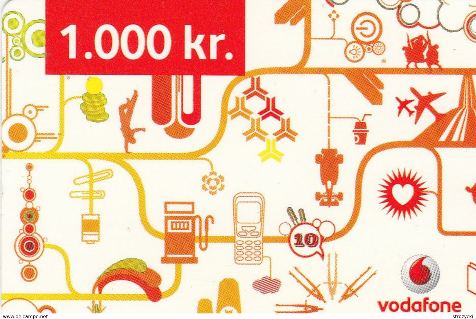 Iceland - Vodafone - 1000 Kr (20.05.2011) - Iceland