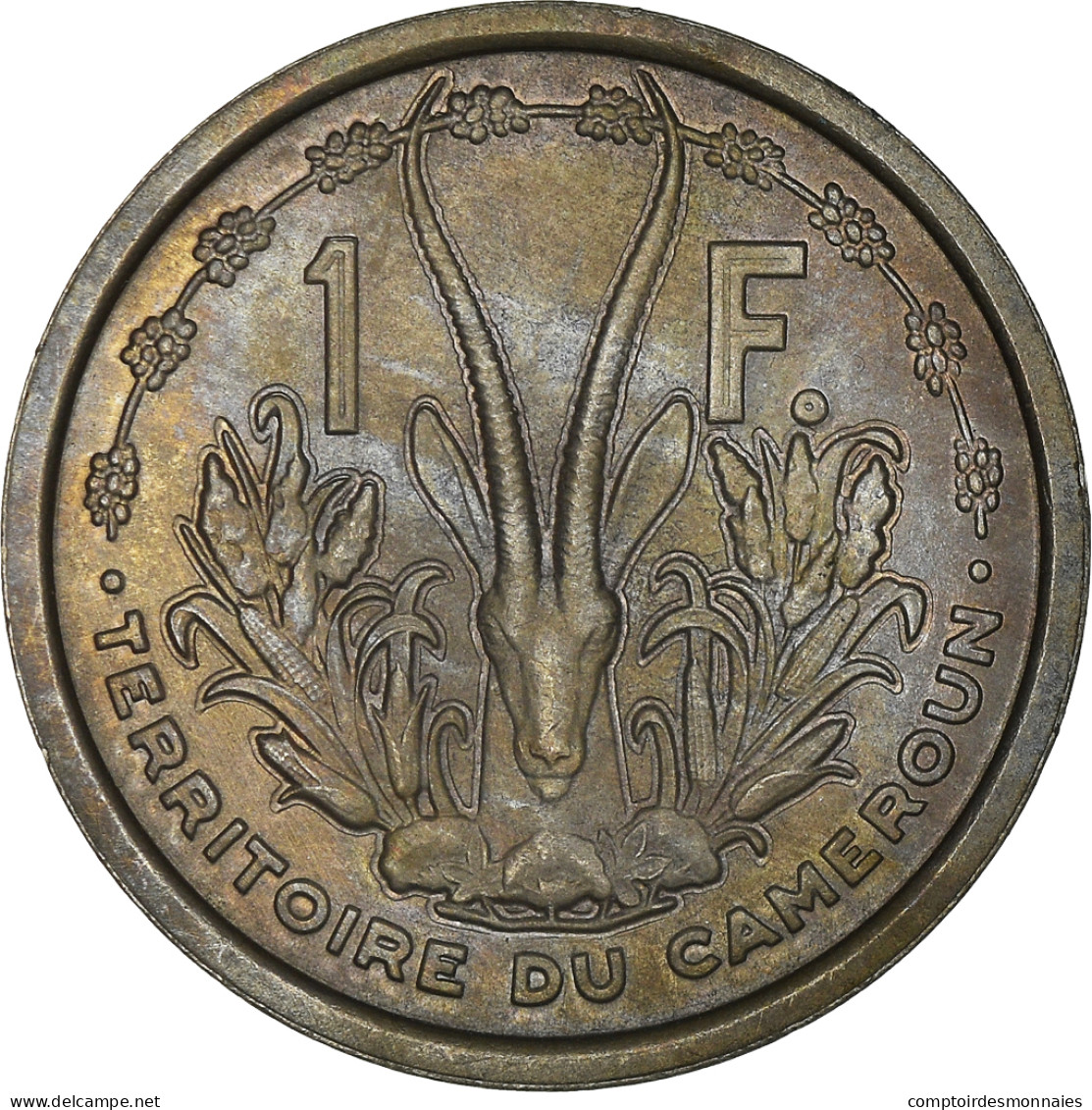 Monnaie, Cameroun, Franc, 1948, Paris, ESSAI, TTB, Copper-nickel, KM:E5 - Cameroun