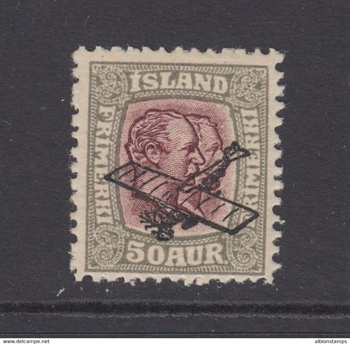 Iceland, Scott C2, MHR - Poste Aérienne