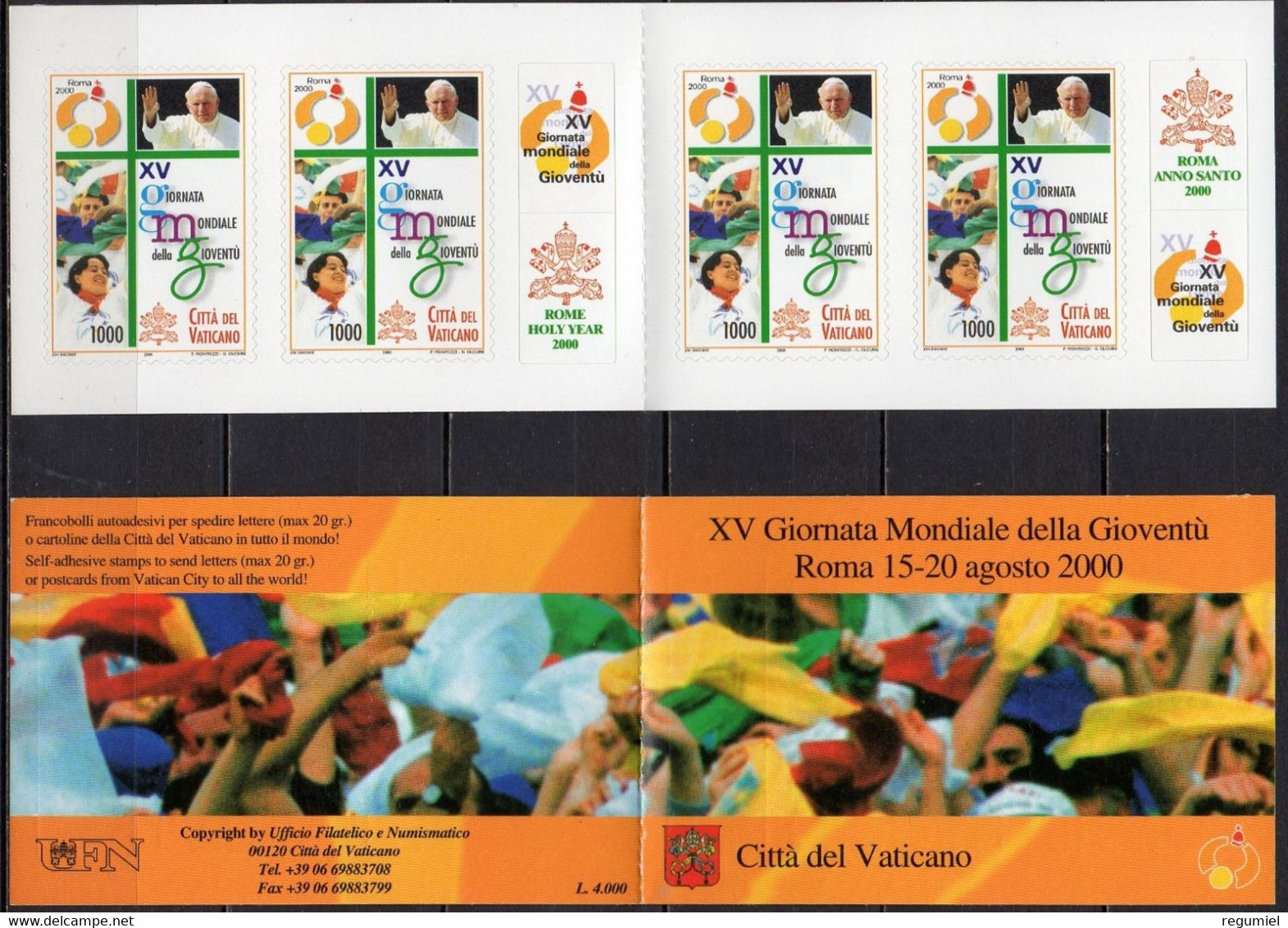 Vaticano Carnet 1198 ** MNH. 2000 - Booklets