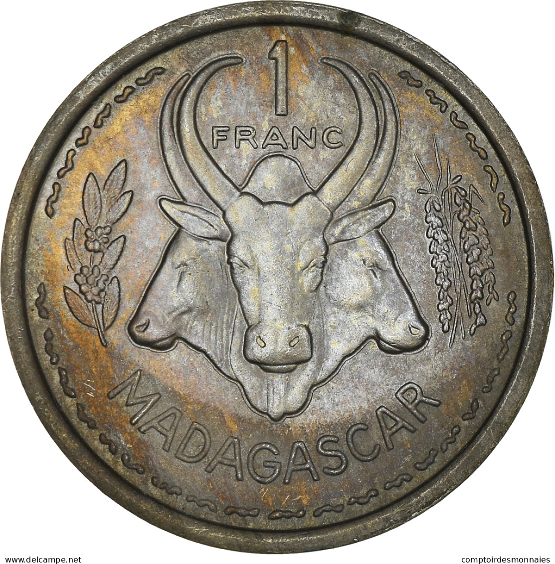 Monnaie, Madagascar, Franc, 1948, Paris, ESSAI, SUP, Copper-nickel, KM:E1 - Madagaskar