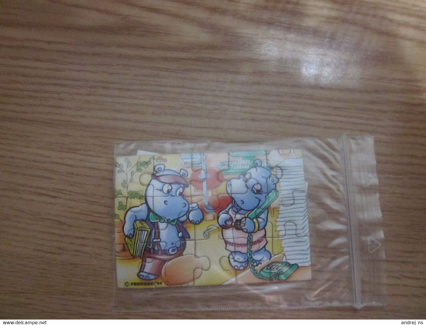 Puzzle Der Happy Hippos Company Kinder Ferrero 94 - Rompecabezas