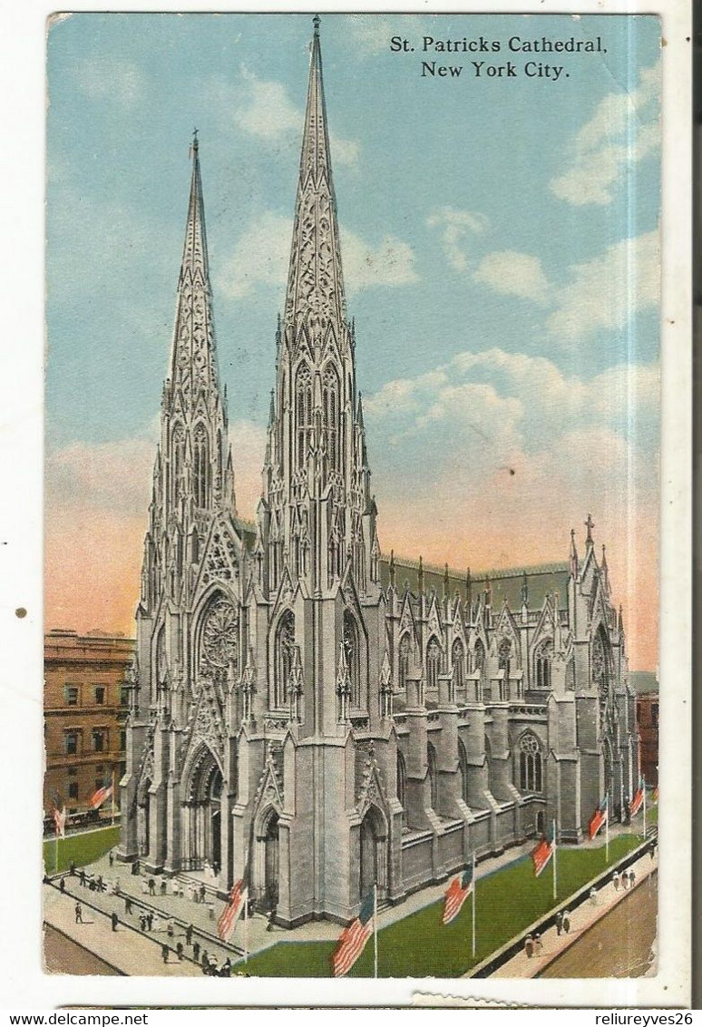 CPA, USA. N°34315 .St. Patricks Cathedral , New-York City - Chiese