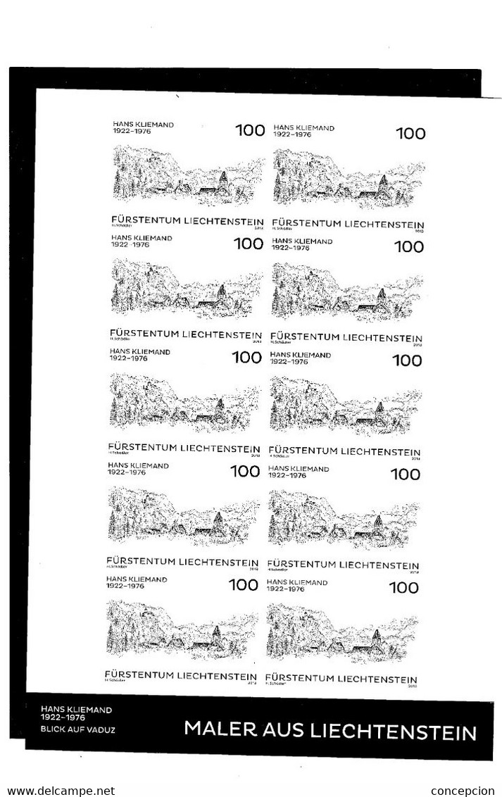 LIECHTENSTEIN Nº 1669 AL 1670 - Ensayos & Reimpresiones