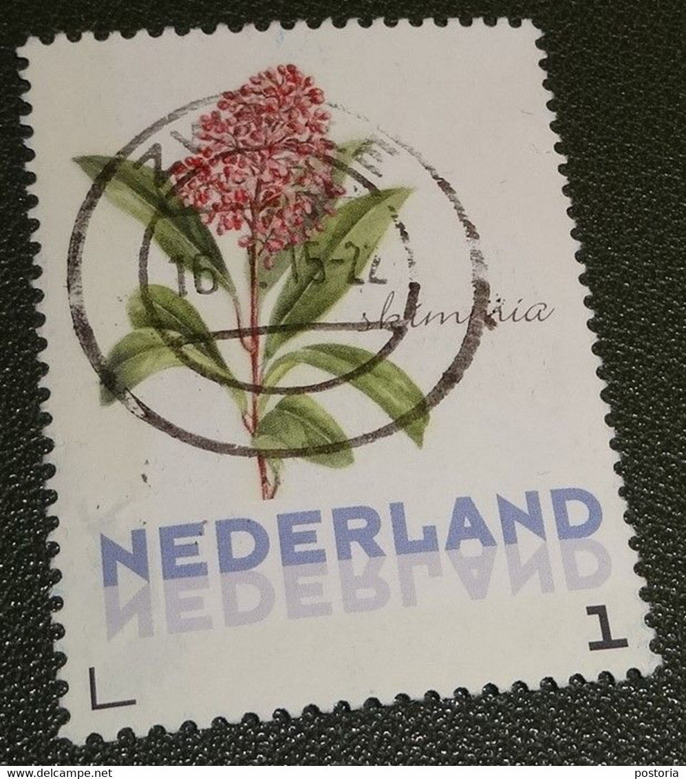 Nederland - NVPH - 3012 - 2014 - Persoonlijke Gebruikt - Cancelled - Brinkman - Skimmia - Francobolli Personalizzati