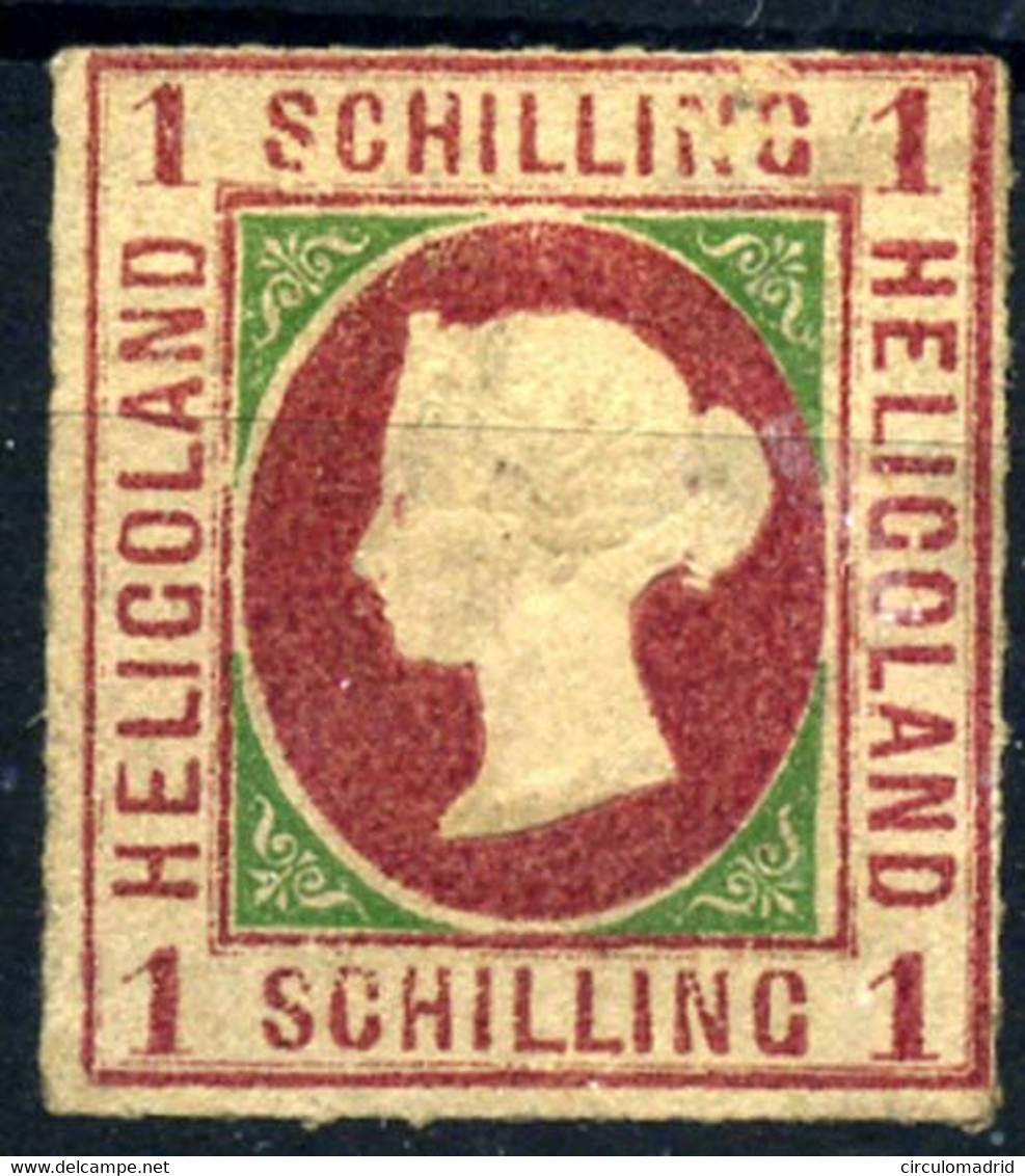 Heligoland º 2, Año 1867 - Ongebruikt