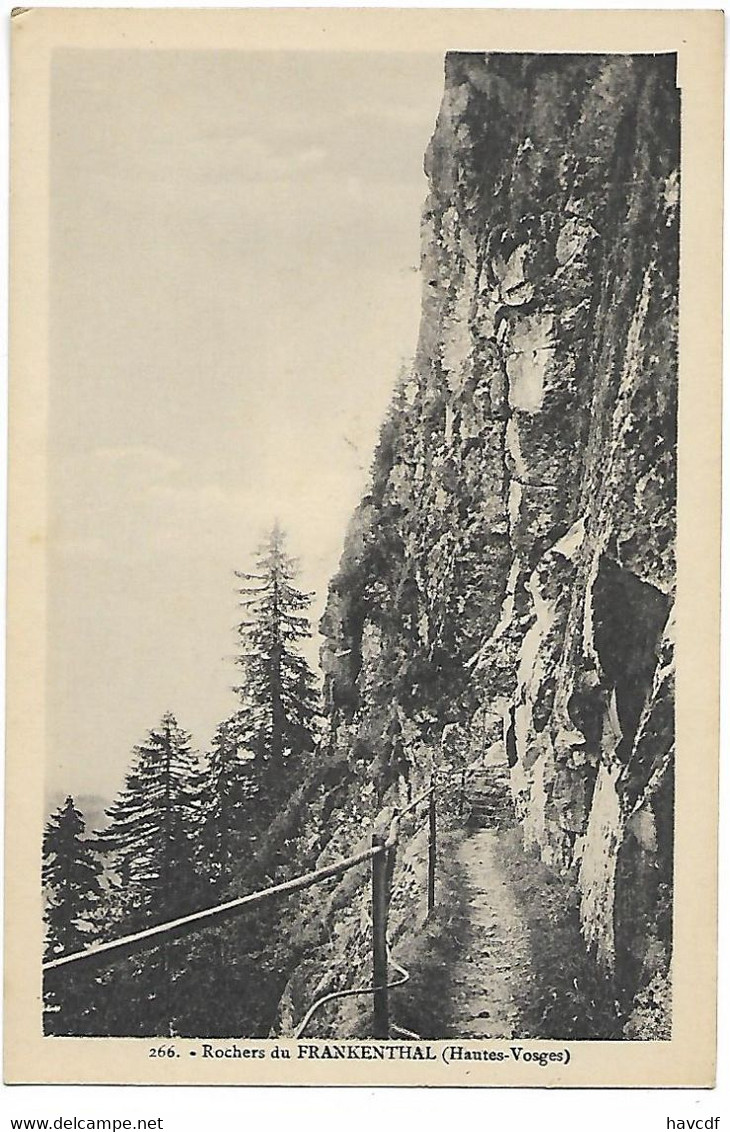 CPA - édit; La Cigogne - 266 - Rochers De FRANKENTHAL - (Hautes-Vosges) - Frankenthal
